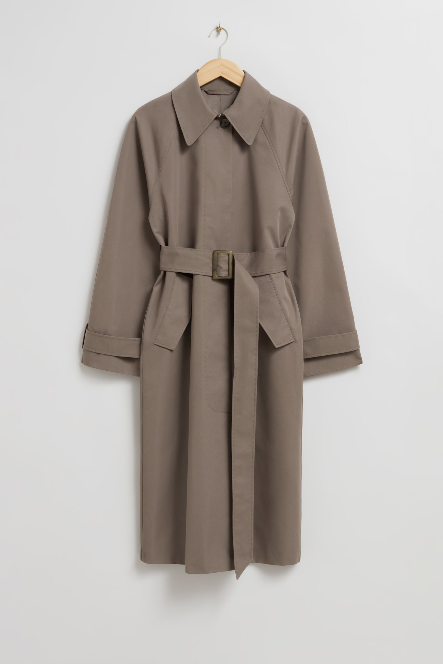 Relaxed Trench Coat - Mole - 1