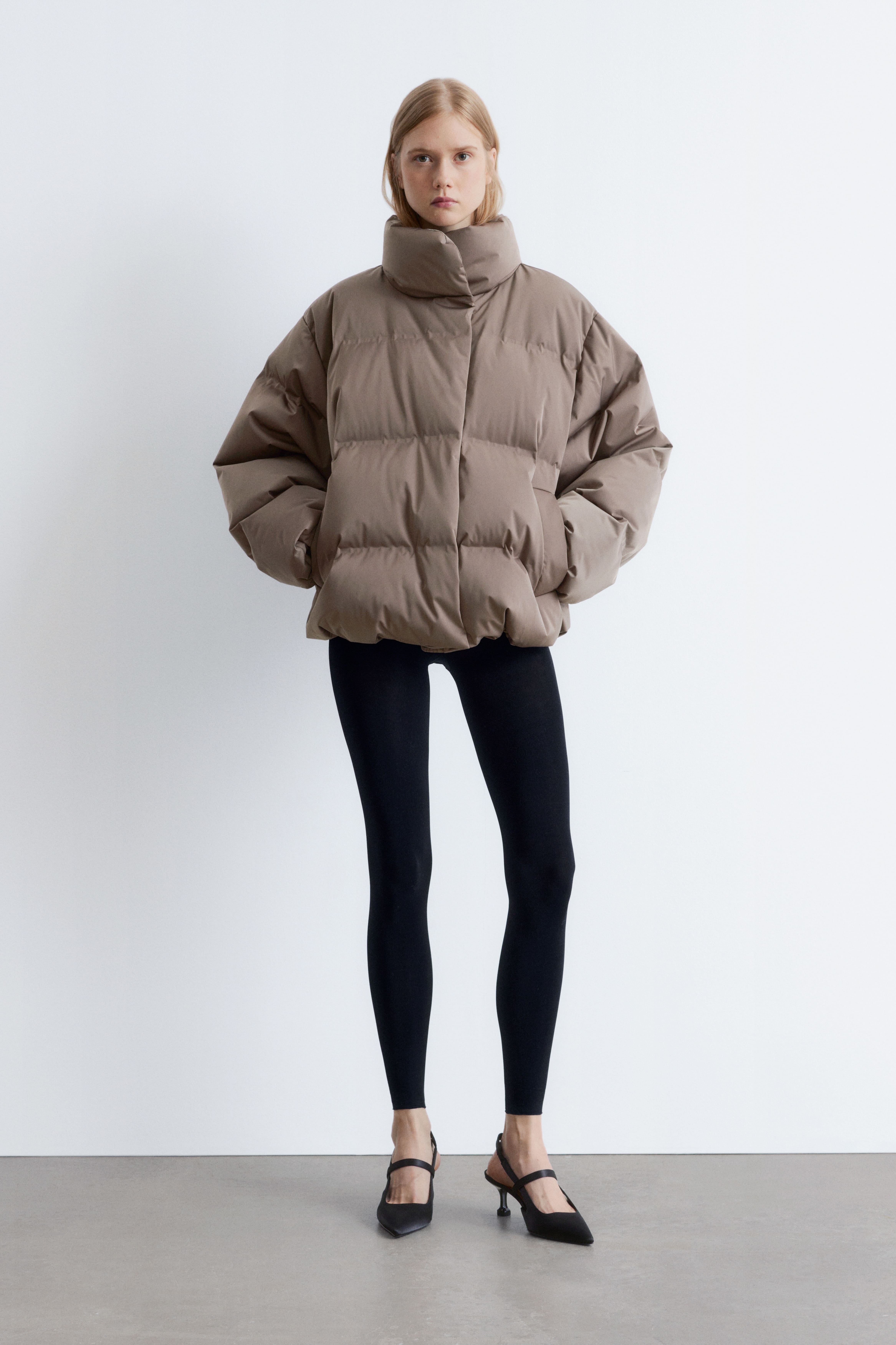 Slingback cipő - Fekete/Ezüst