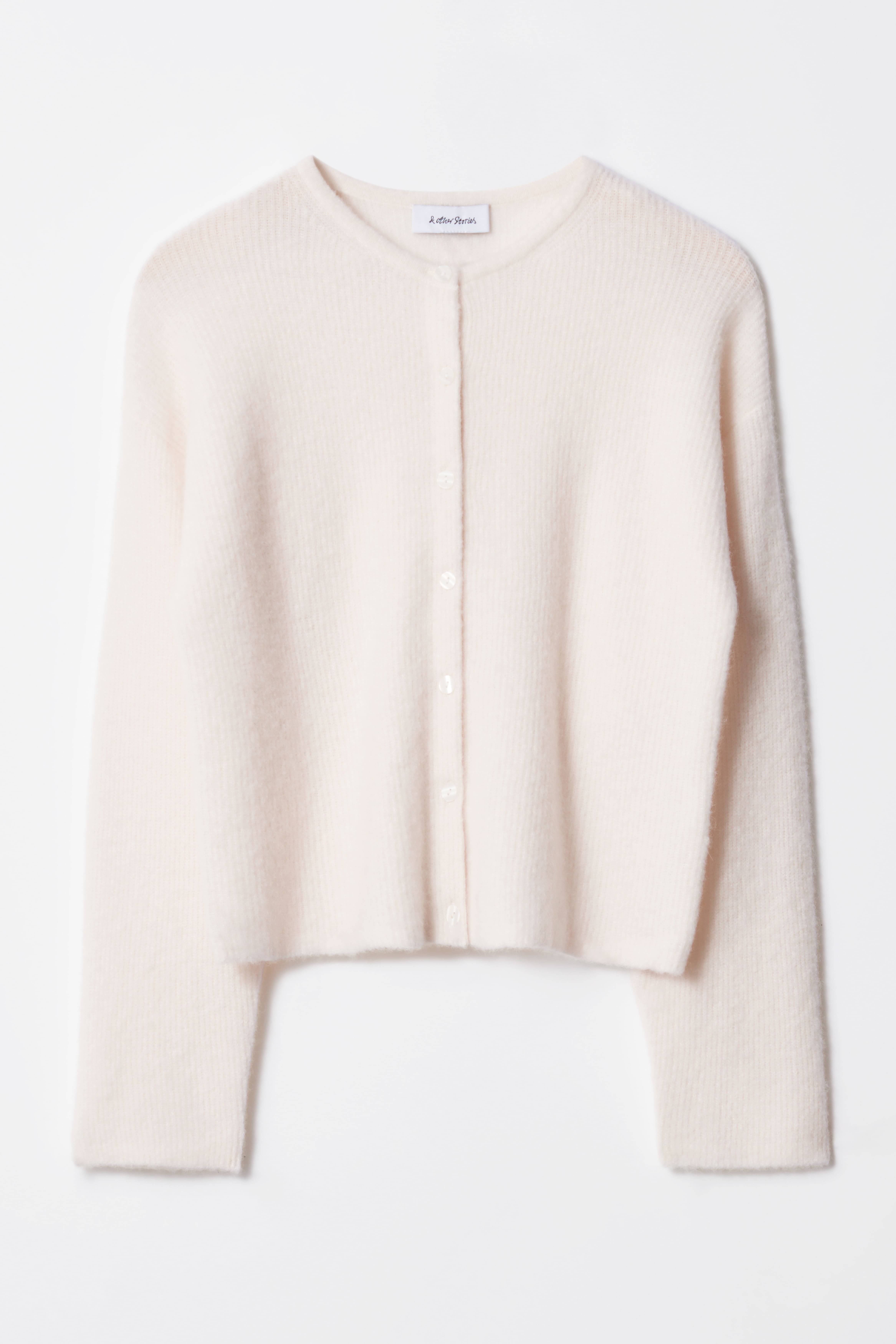 Neuletakki alpakkasekoitetta - Valkoinen/Pastellinkeltainen/Vihreä/Himmeä vaaleanpunainen/Beige/Harmaa