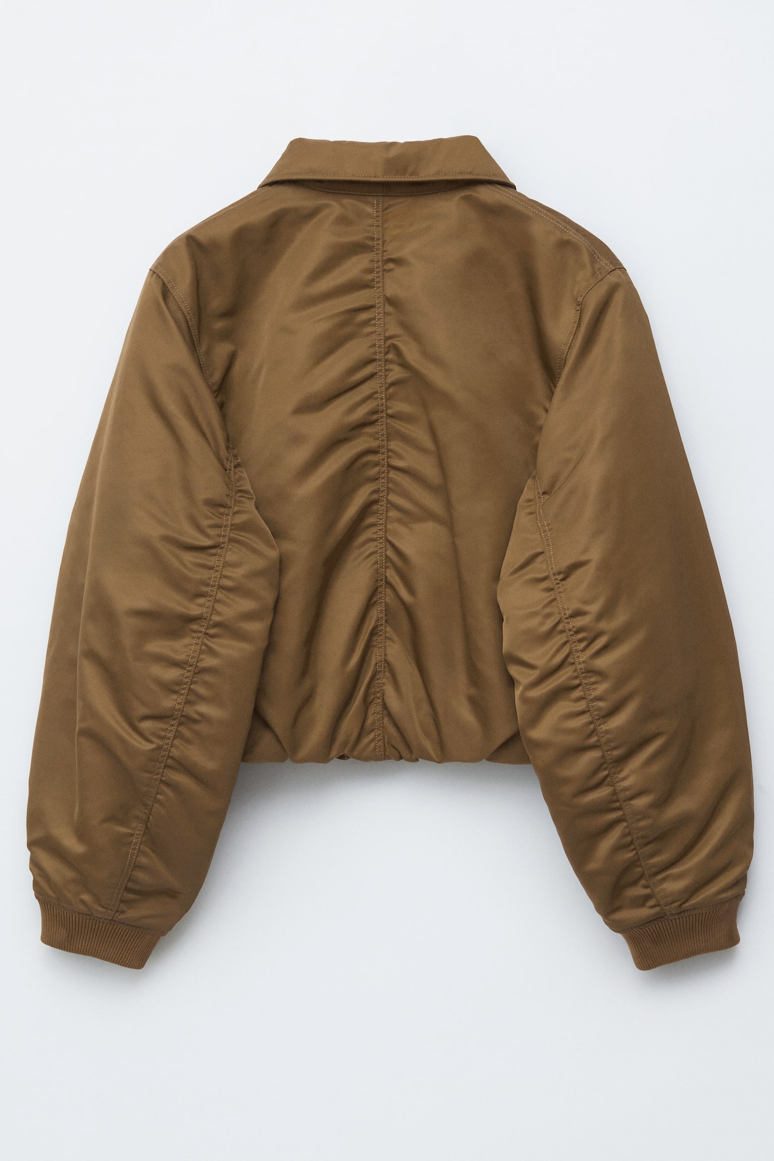 Cropped bomberjack - Kakibruin - 4