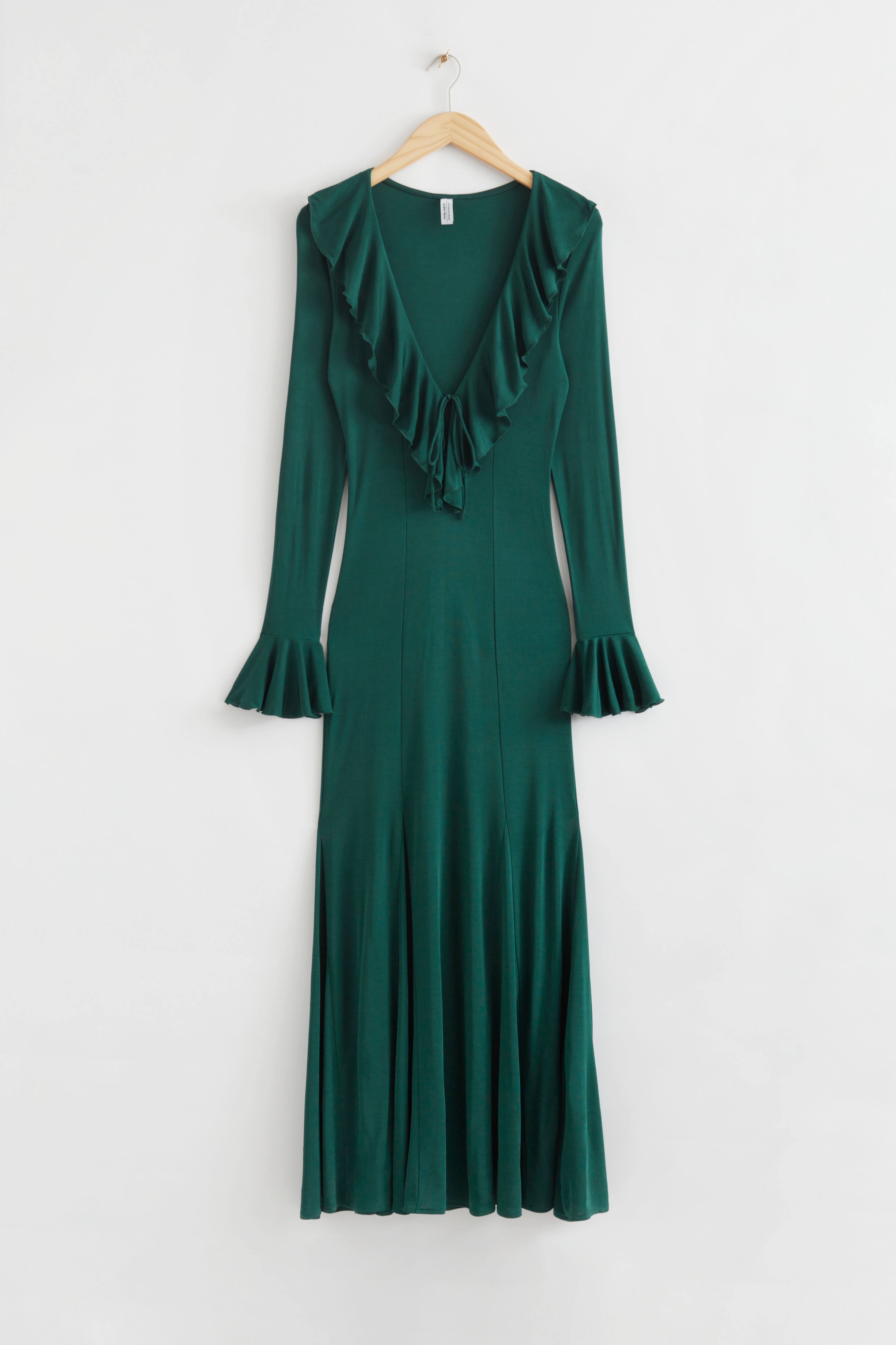 Hxxm kleid dunkelgrün Clearance