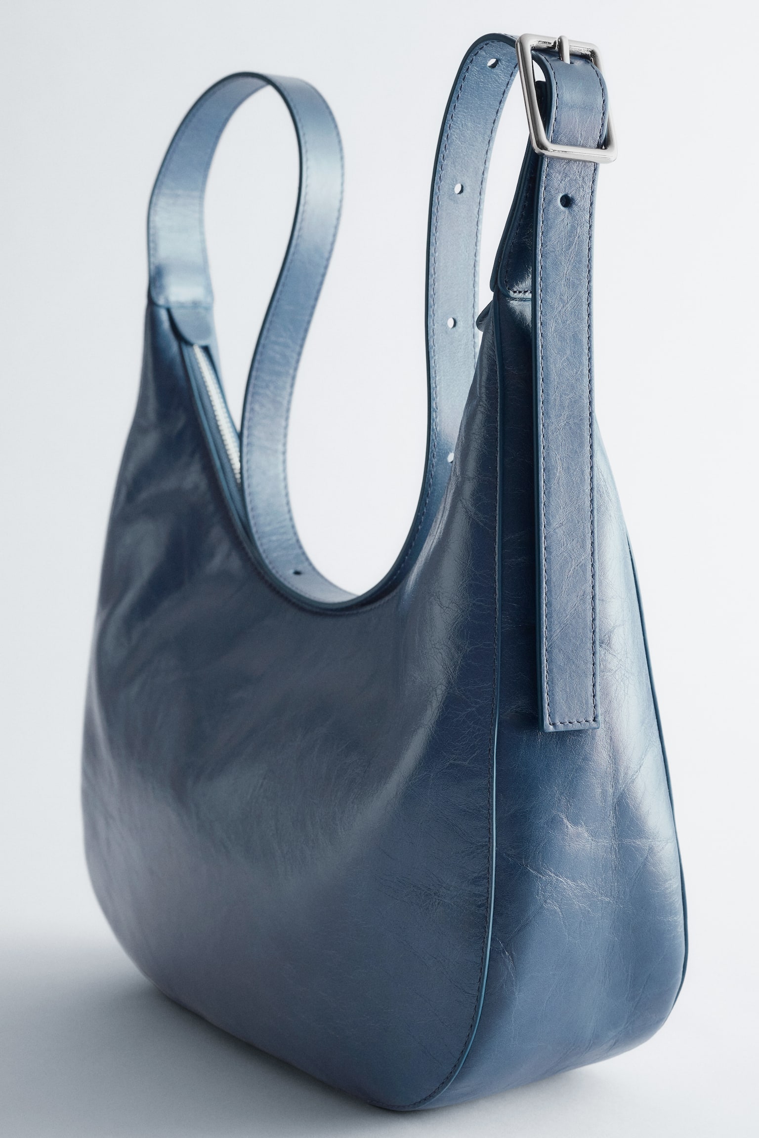 Чанта Crescent Crossbody - Dusty Blue/Ментово зелено/Бежово/Тъмнокафяво - 3