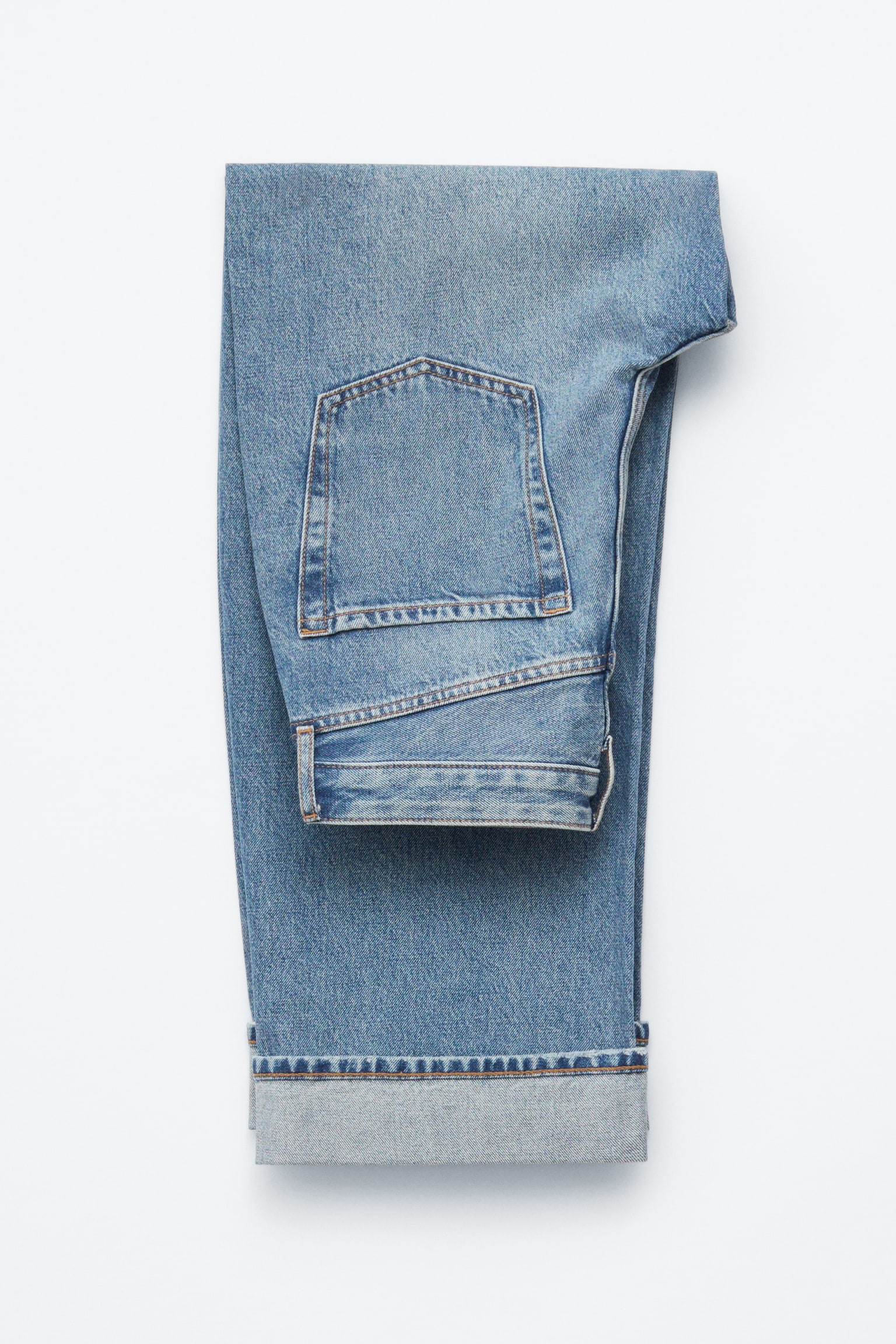 Barrel-Leg Jeans - Mid Blue/Light Khaki/White/Dark Blue/Light Blue/Rust Brown/Black/Khaki Green - 7