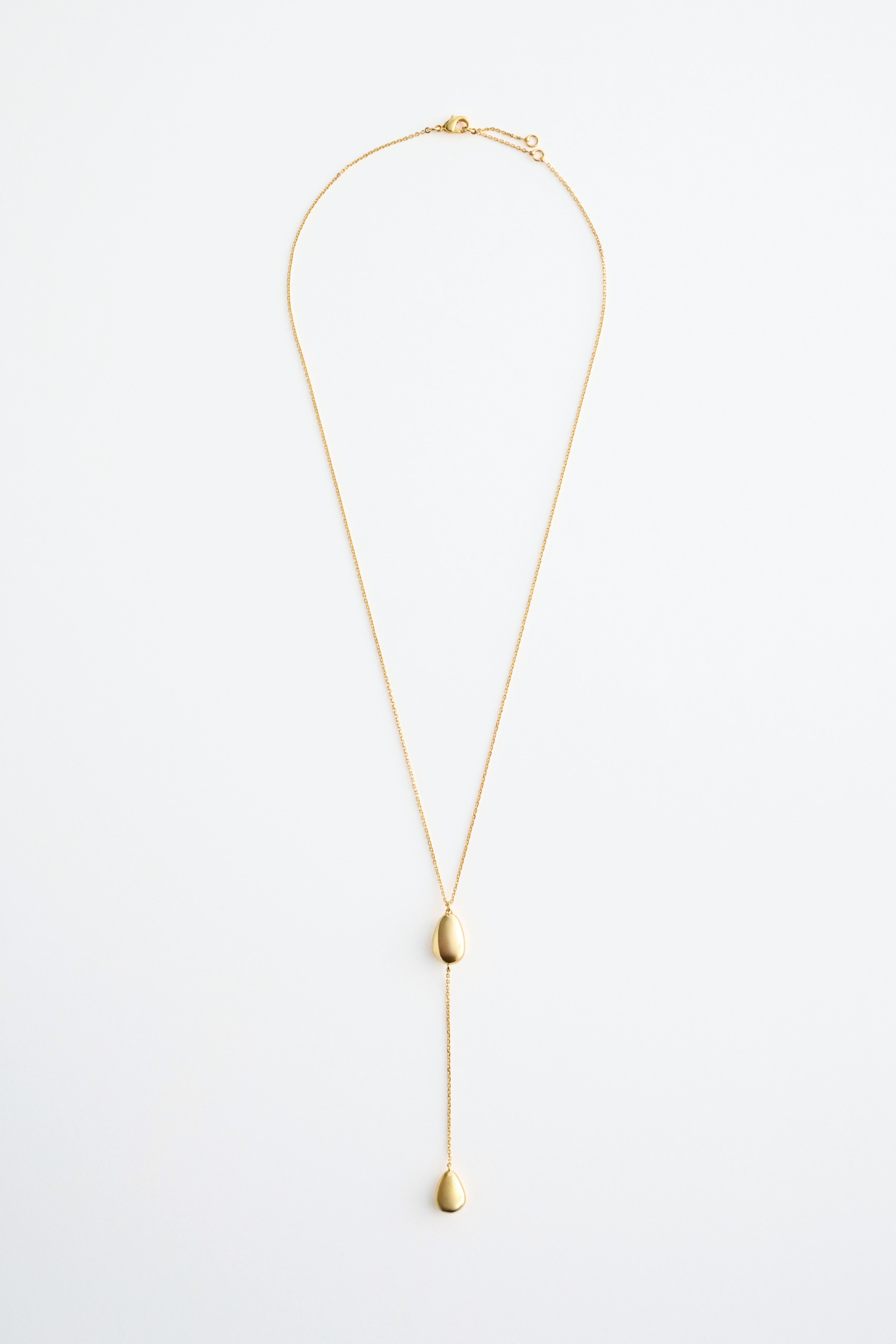 Lange halsketting met hanger - Goudkleurig