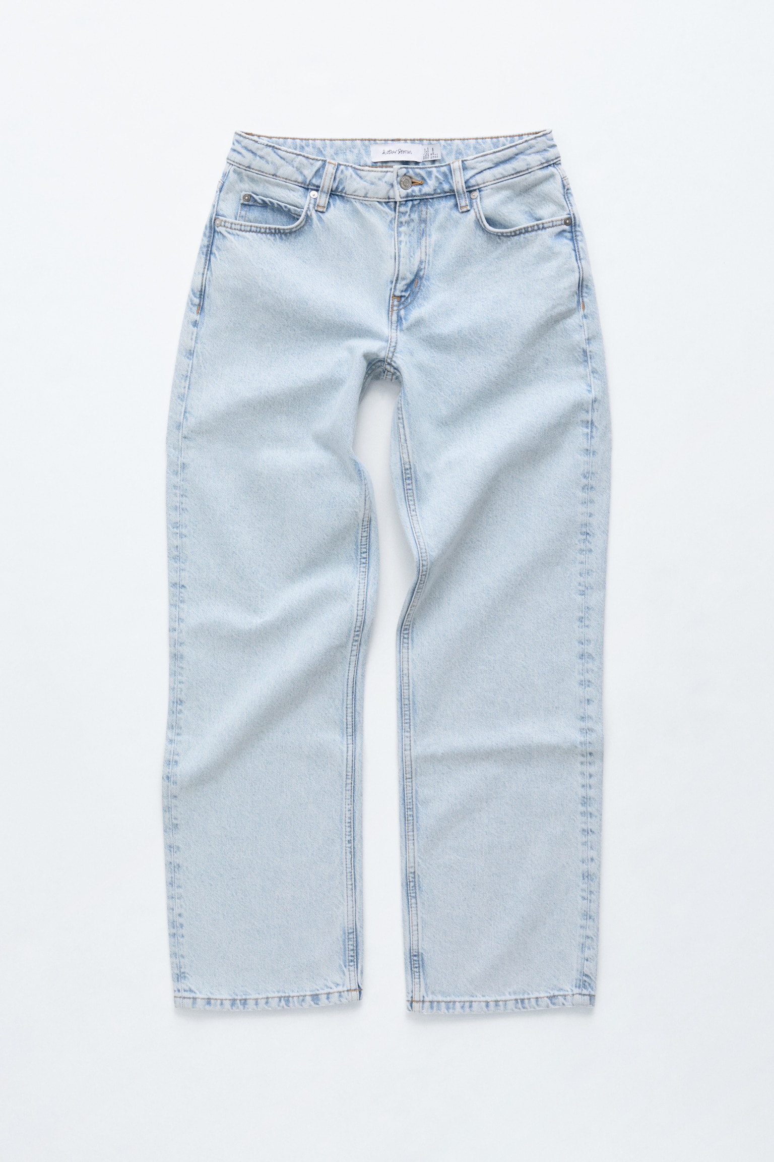 Jeans mit geradem Bein - Hellblau - 2