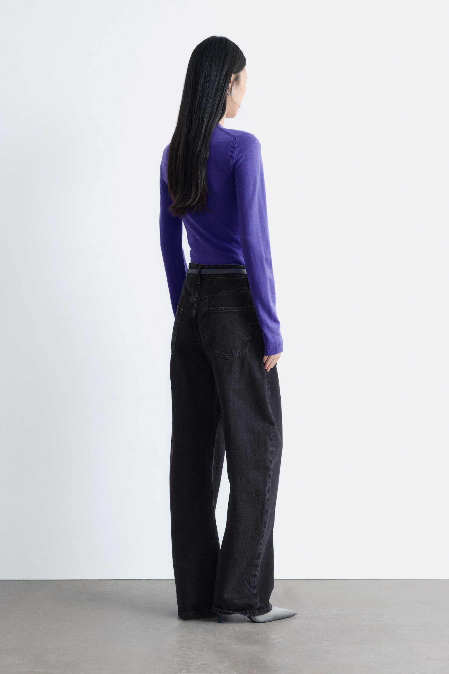 Jeans mit Barrel-Bein - Schwarz/Khaki/Dunkelblau/Rostbraun/Hellblau/Mittelblau - 3