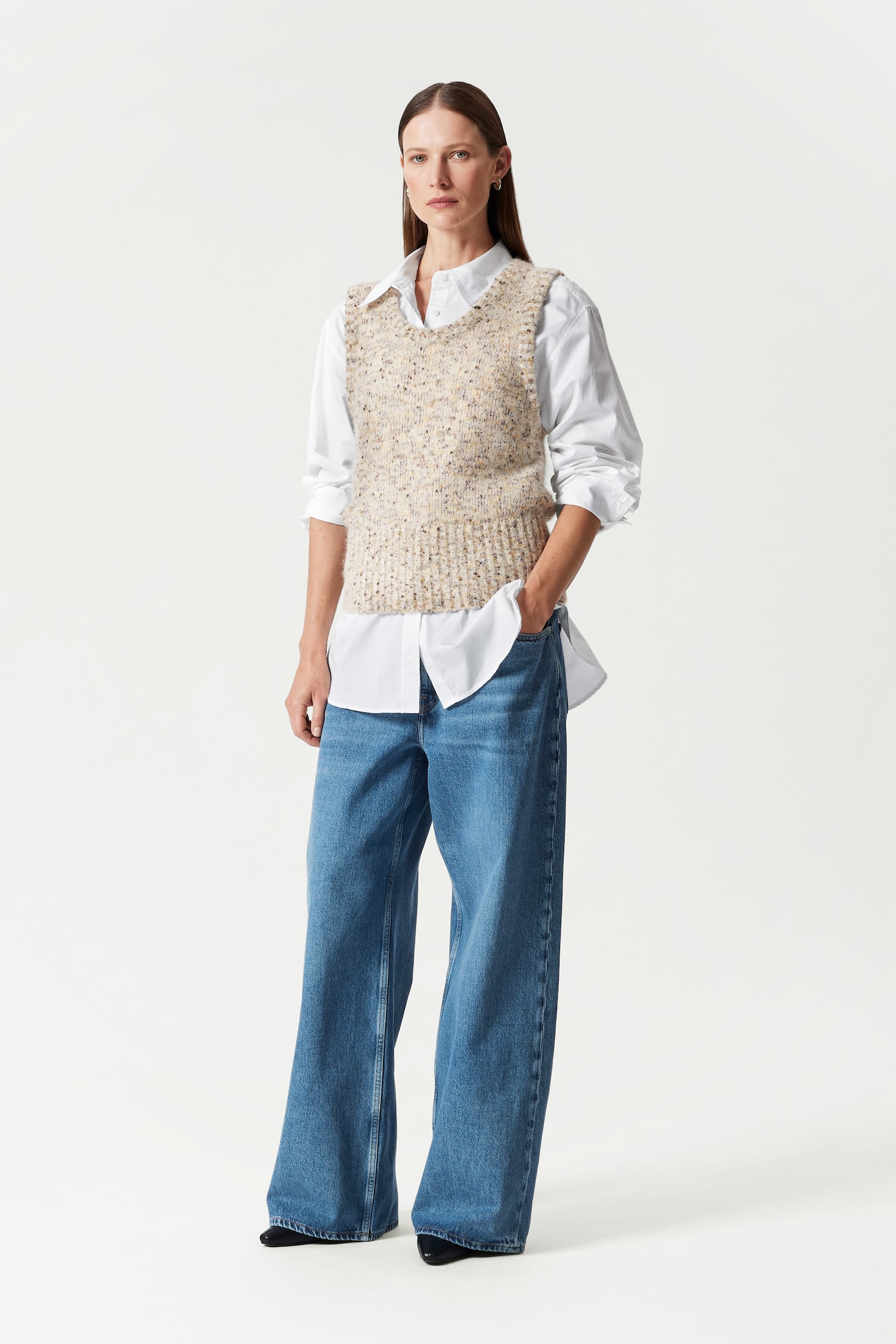 Knitted Vest - Mole - 3