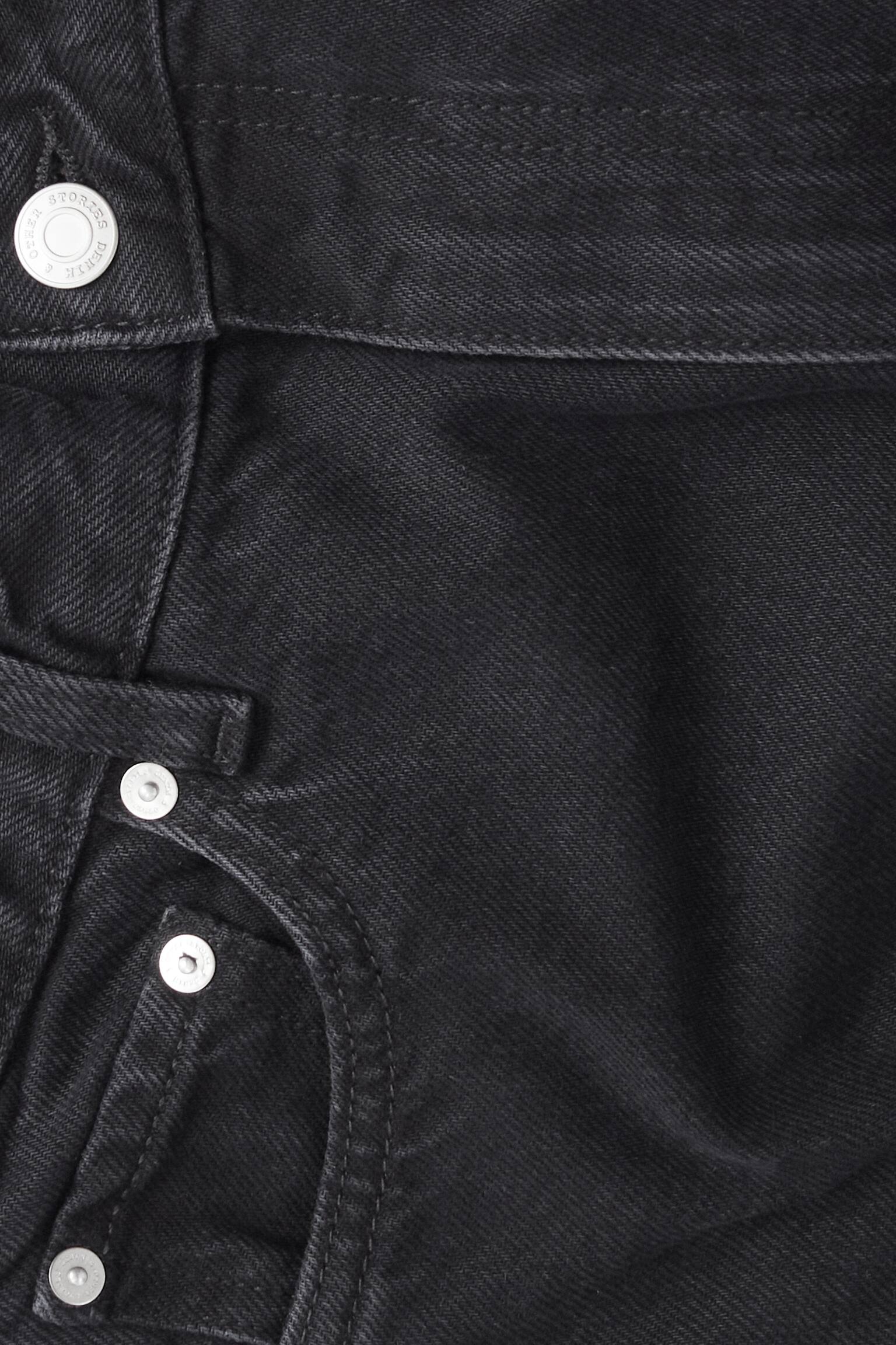 Jeans mit weitem, langem Bein - Verwaschenes Schwarz/Blau - 8
