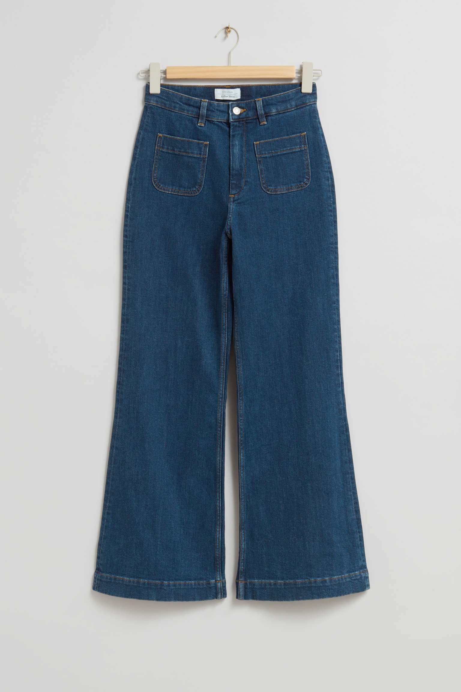 Flared Jeans - New Blue/Mid Blue - 2