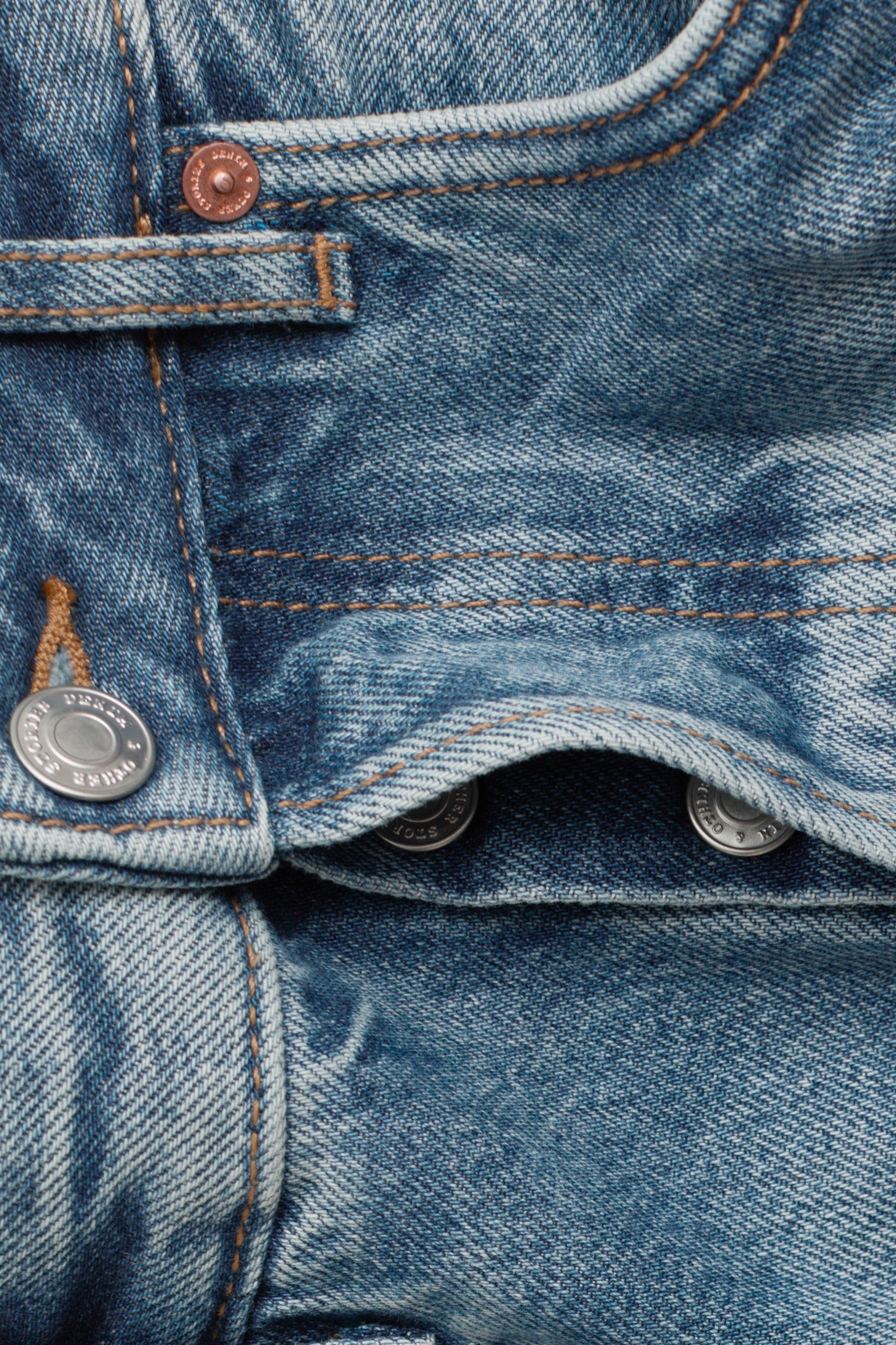 Barrel-Leg Jeans - Mid Blue/Light Khaki/White/Dark Blue/Light Blue/Rust Brown/Black/Khaki Green - 6