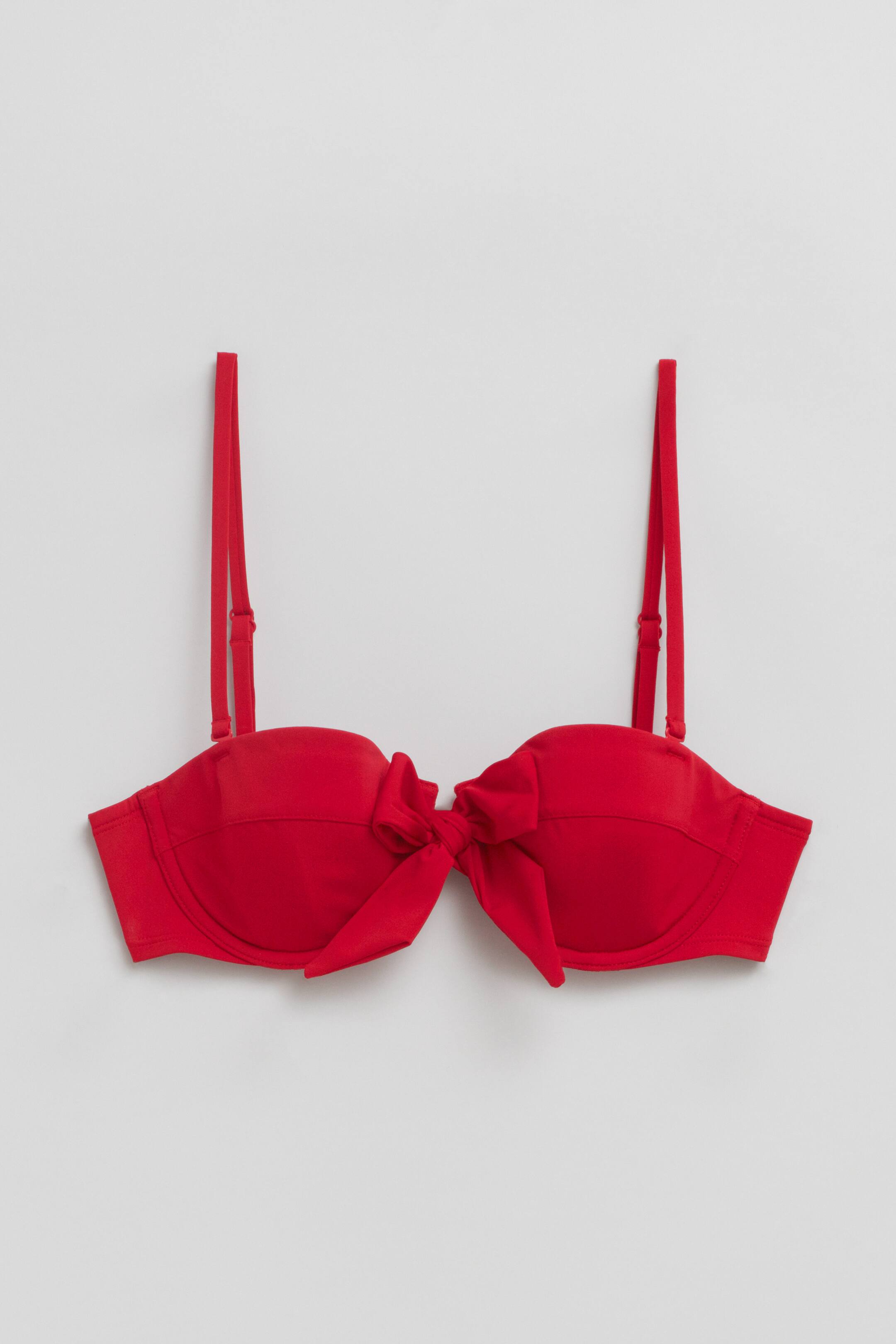 mit Bügel und Schleife Rubinrot Ladies