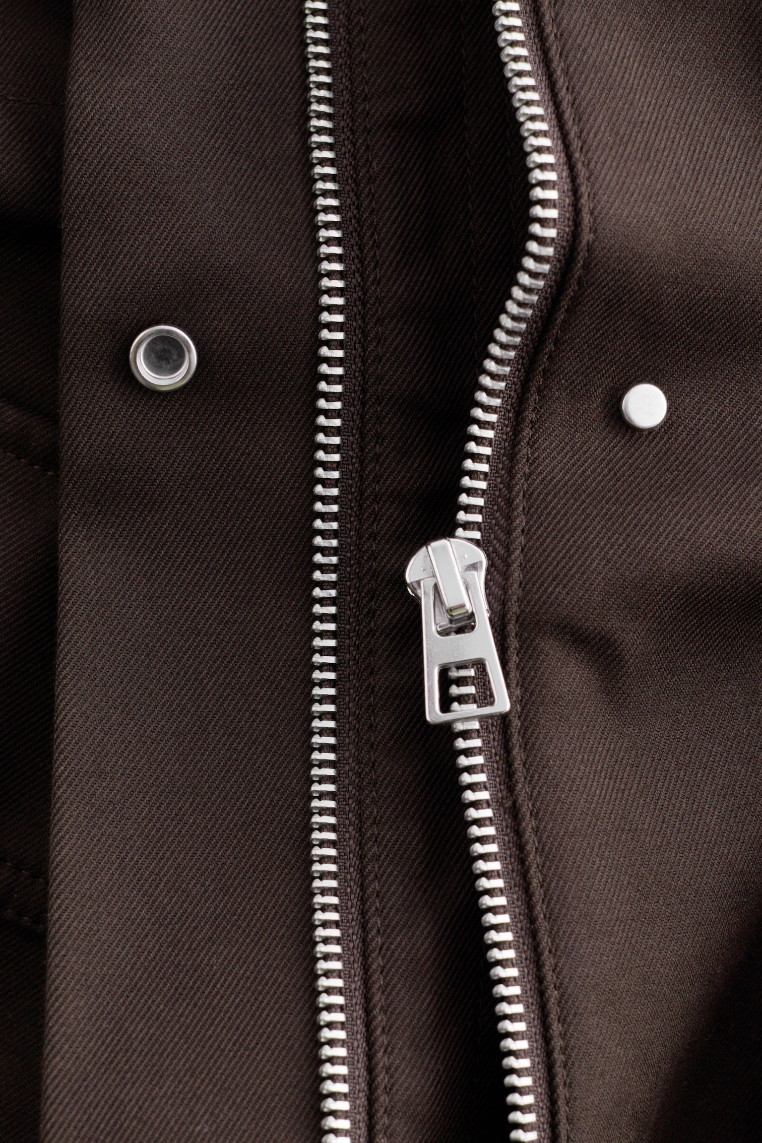 Oversized utility jack met trekkoord - Dark Brown/Mosterdgeel/Kakigroen - 7