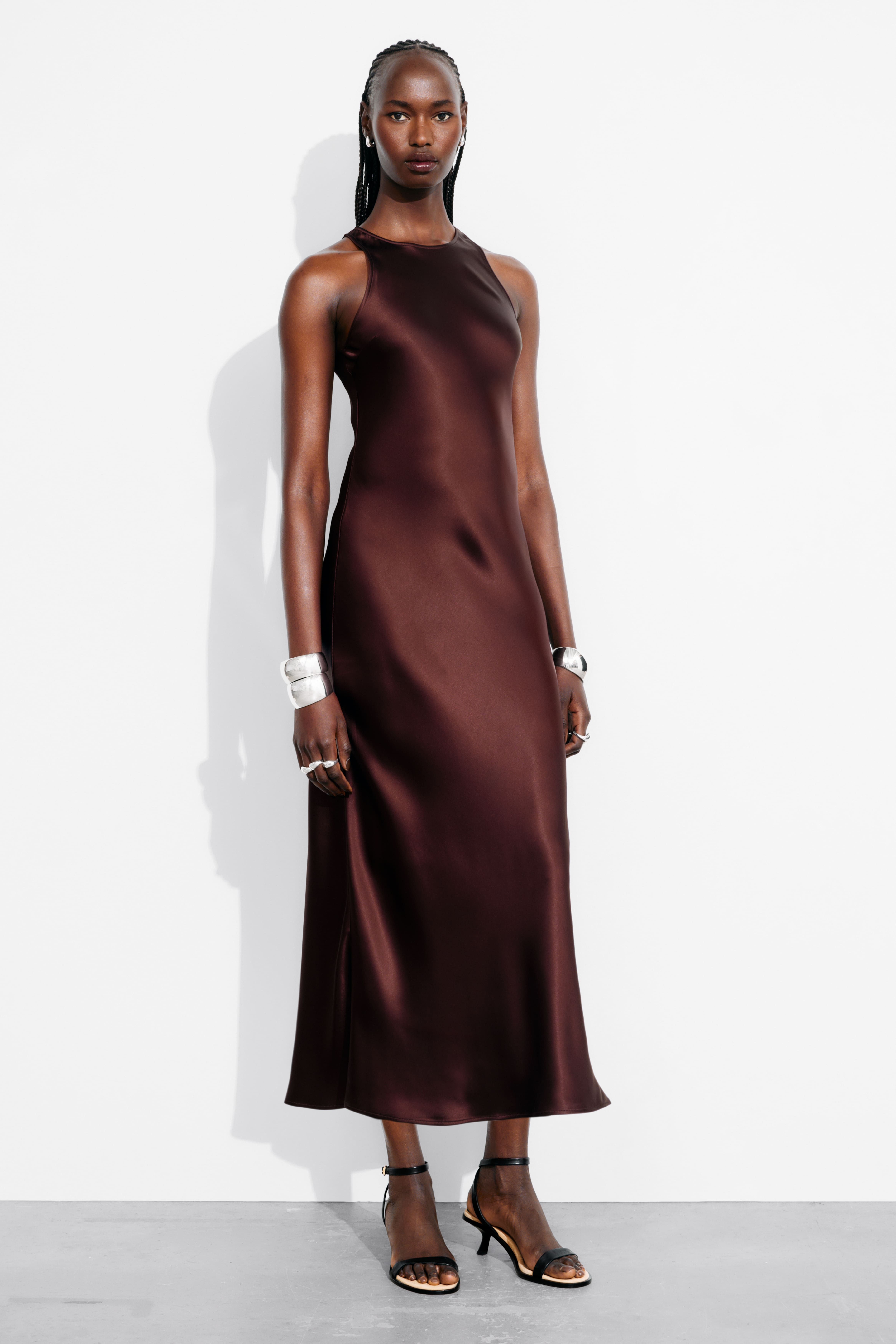 H&m midi fashion dress uk