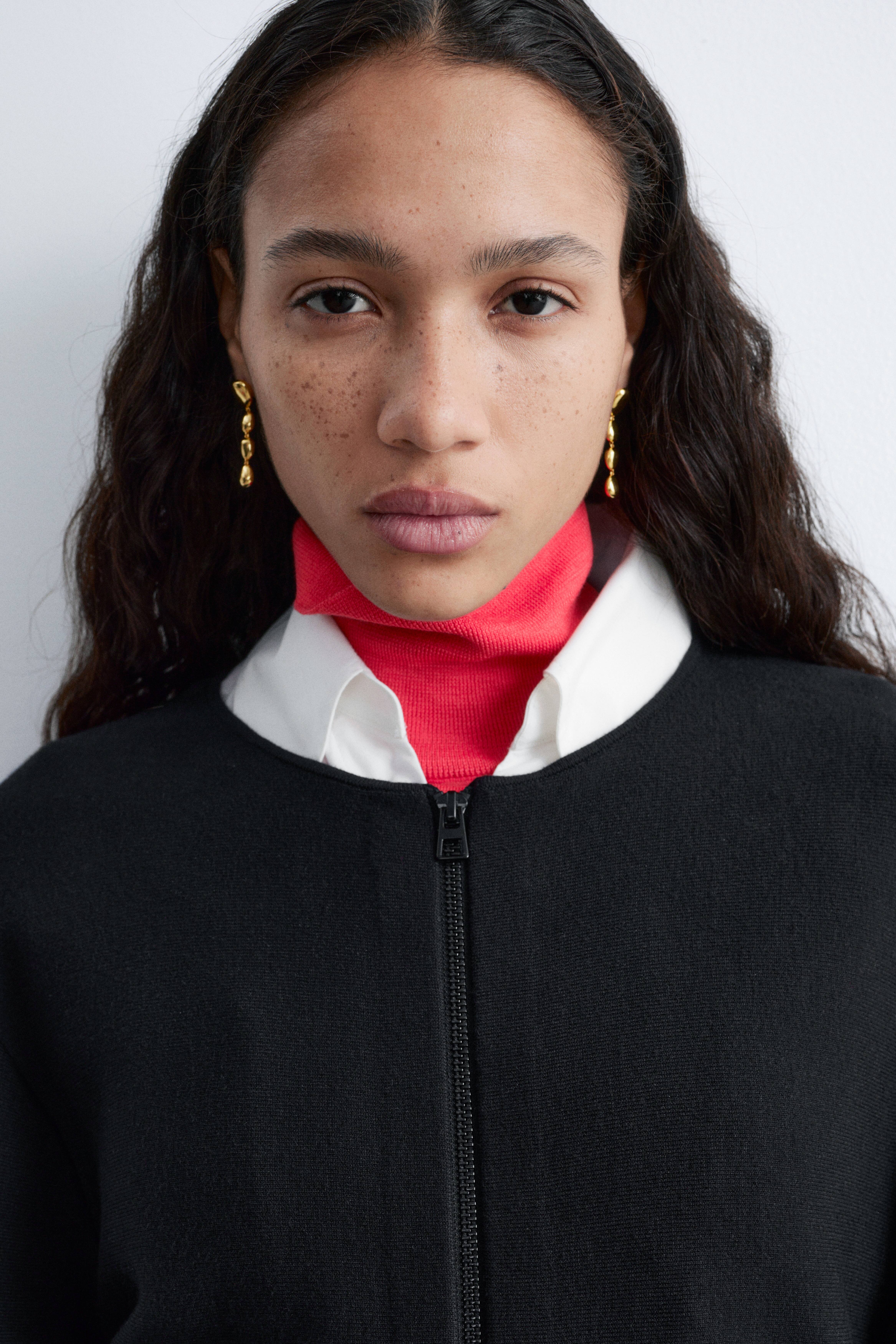 Orecchini pendenti con perle - Oro/Argento