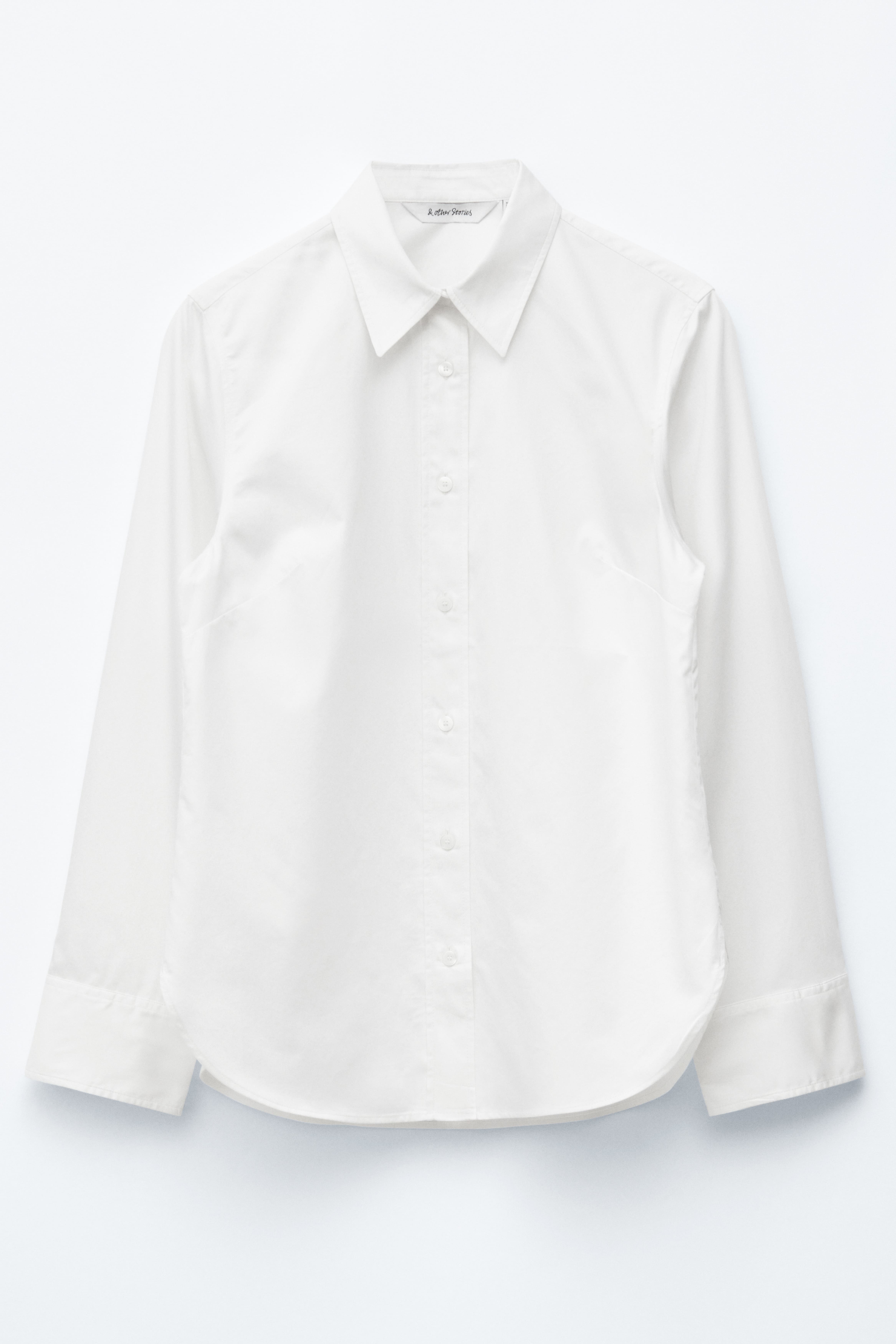 Cotton Shirt - Bílá/Zelená