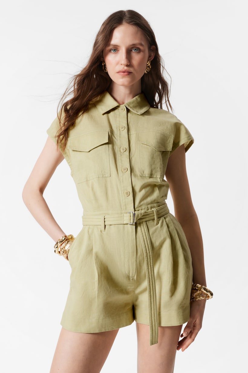 Zara Monos Cortos Mujer H&m Mono Corto Flores Zara Hotsell