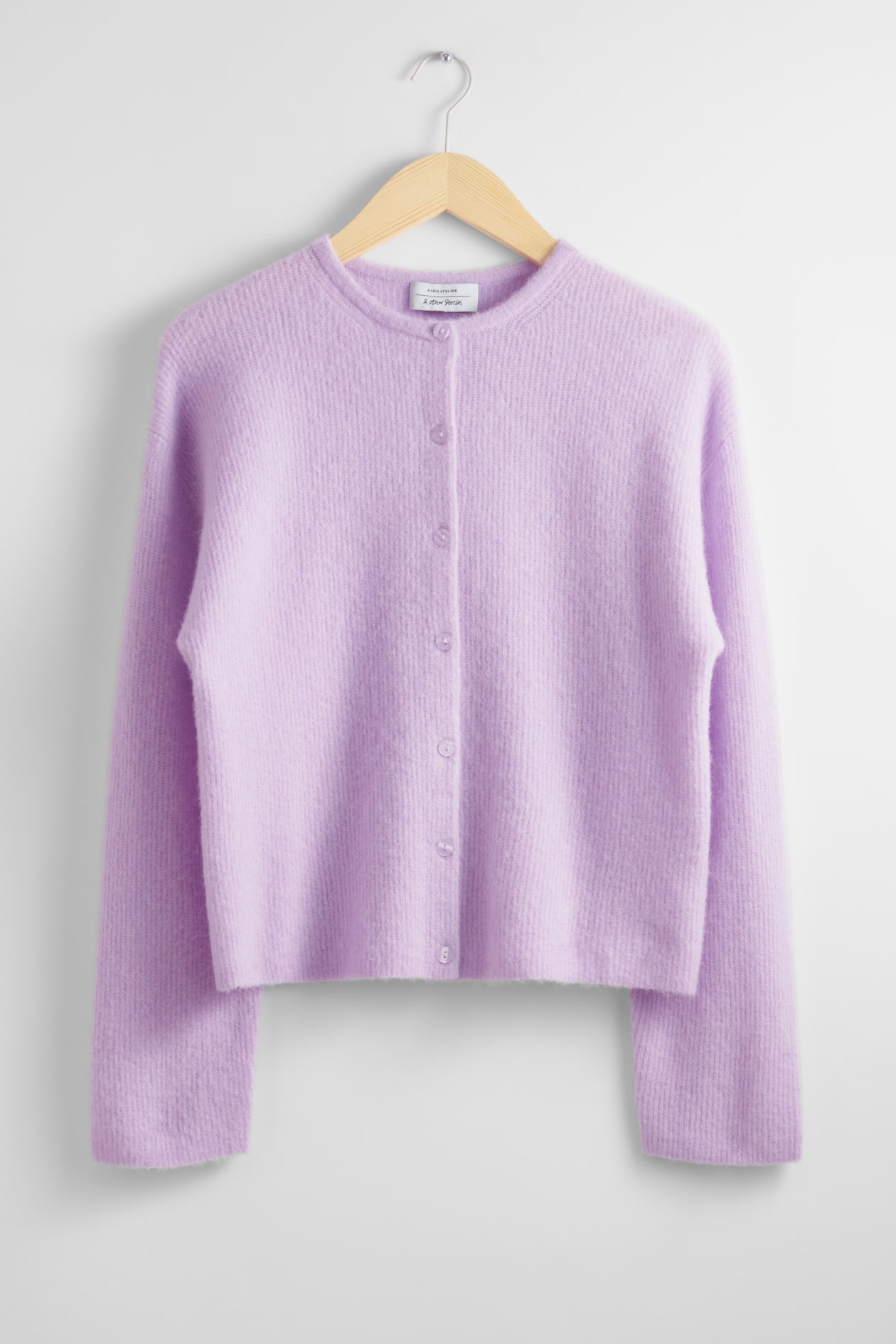 Womens Cardigan American Vintage Cardigan Flieder Knit Cardigan