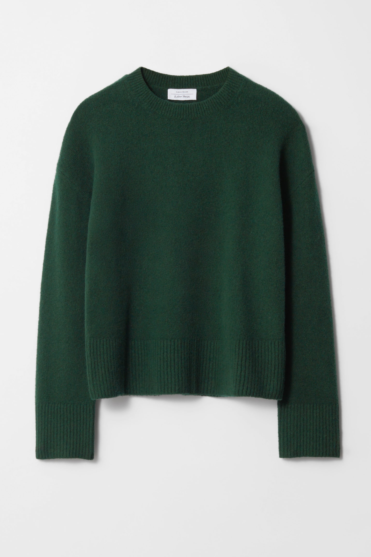 Relaxed Knit Jumper - Dark Green/White/Red/Black/Pale Green/Green/Khaki/Grey Melange/Navy/Bright Blue/Mole/Bright Pink/Mint - 2