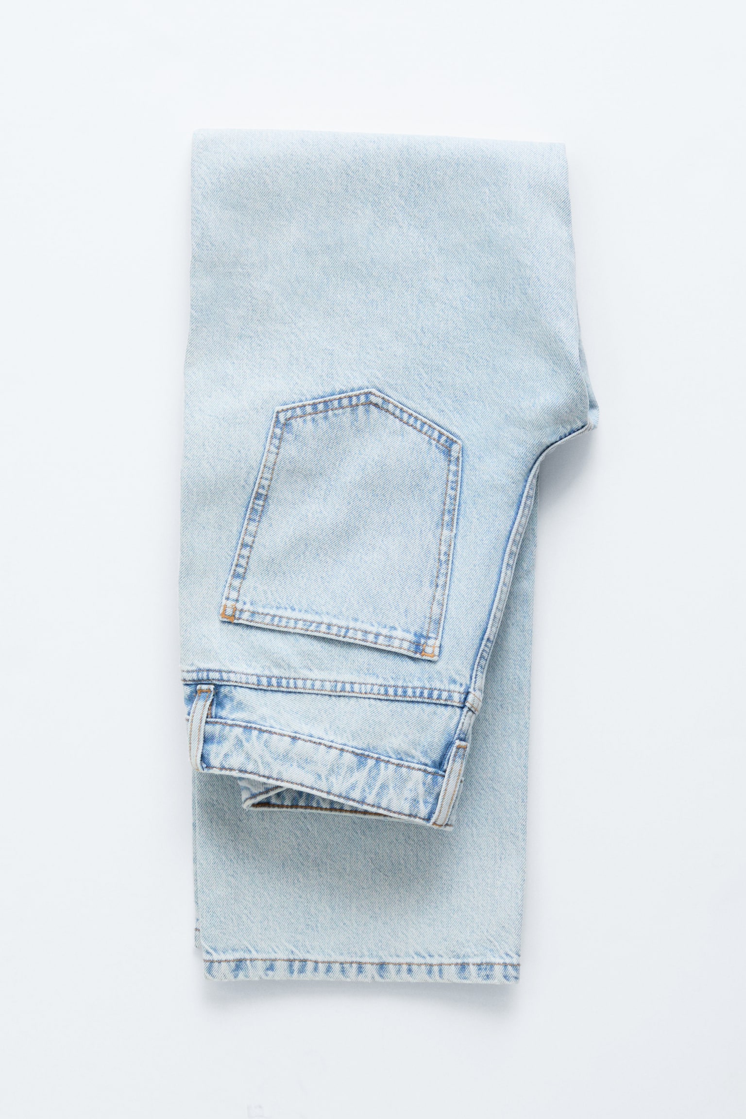 Jeans mit geradem Bein - Hellblau - 5