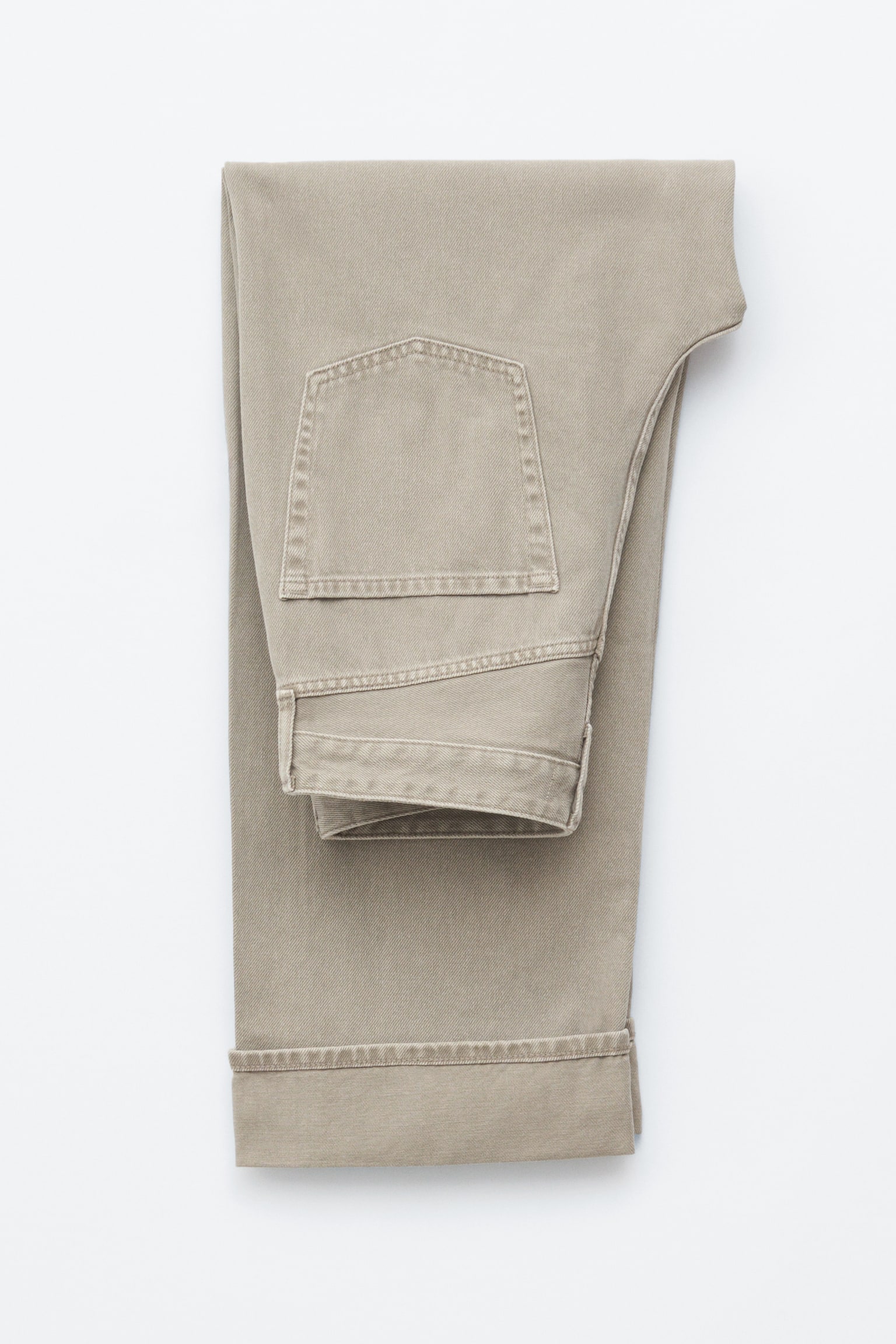 Jeans mit Barrel-Bein - Helles Khaki/Hellblau/Rostbraun/Dunkelblau/Khaki - 3