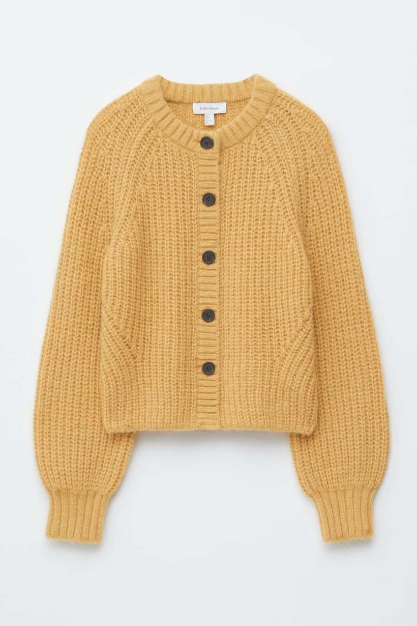 Yellow Cardigan Wickel Cardigan H&m Gelb Cardigans Pullover