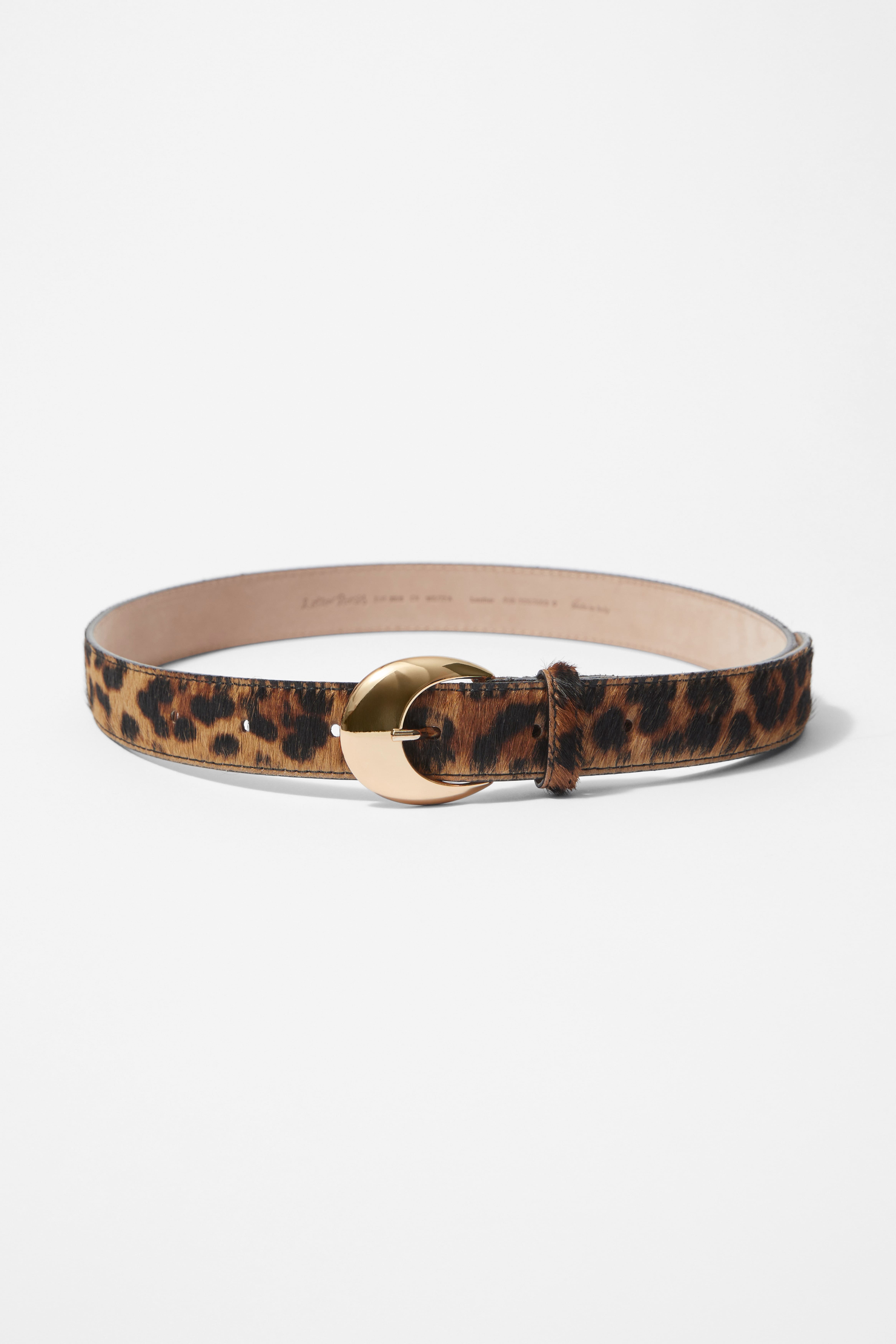 Leopard Print Leather Belt Leopard Ladies H M GB