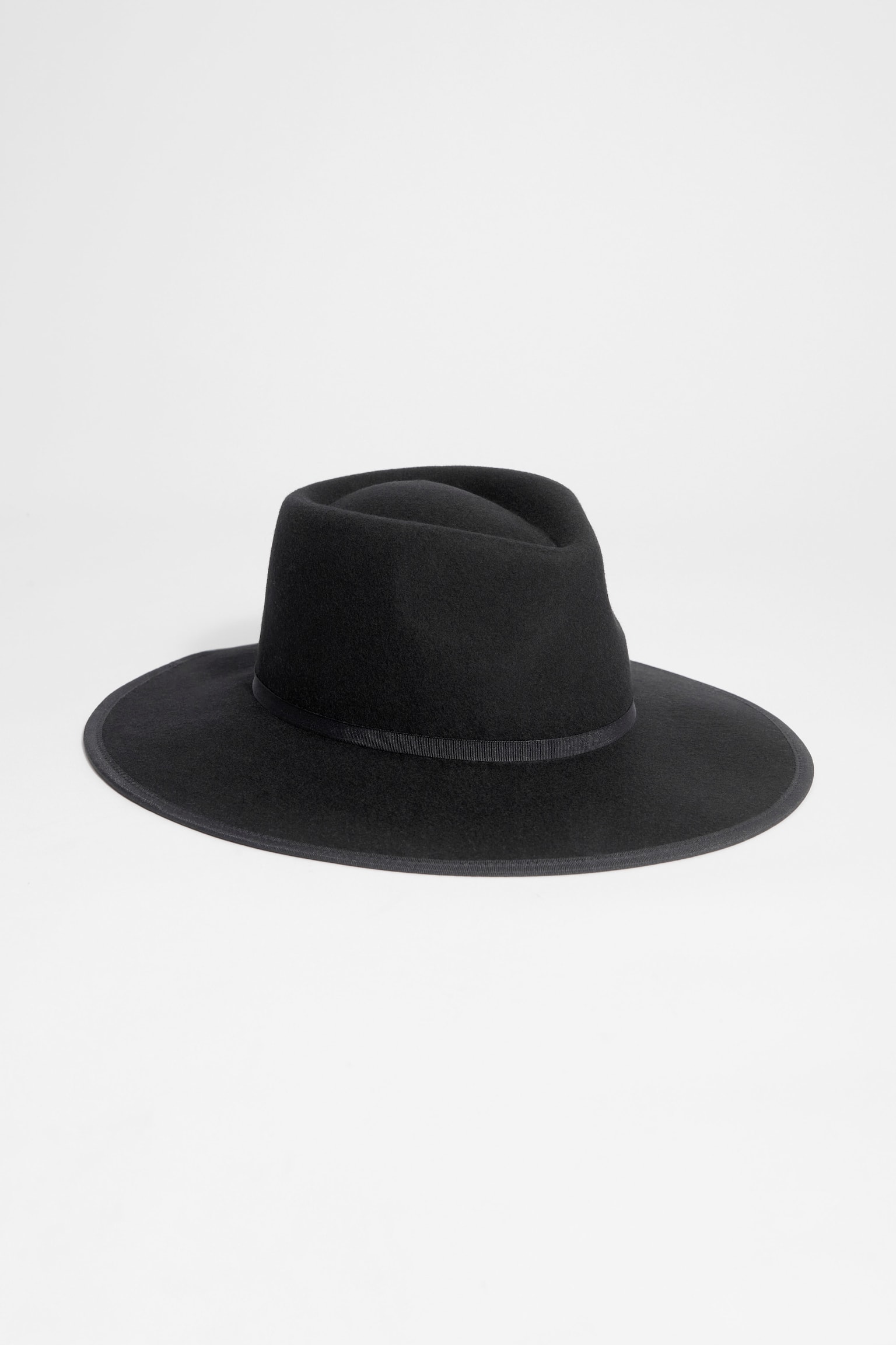 Fedora Felt Hat - Black - 1