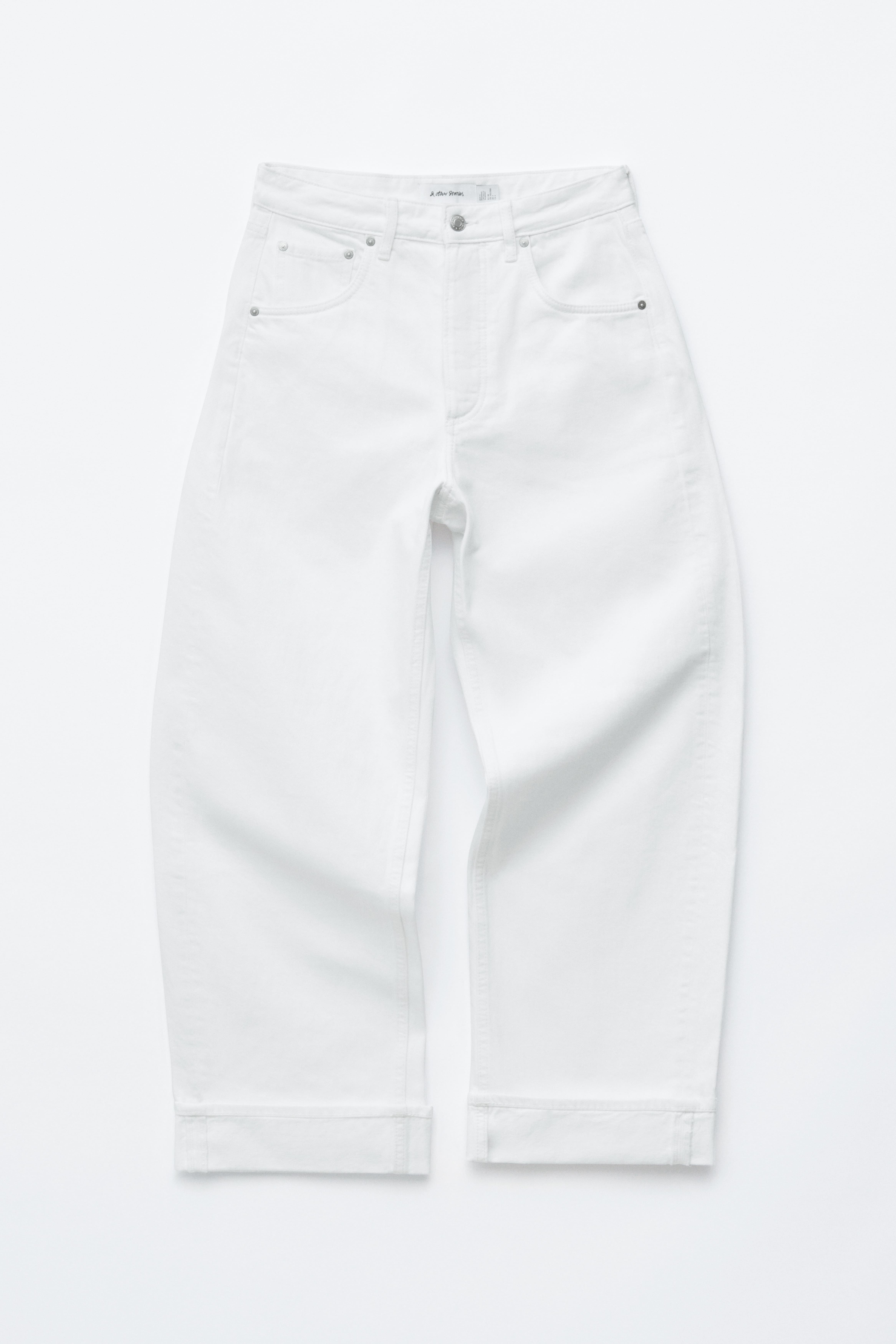 Džíny s barelovými nohavicemi - Bílá/Tmavě modrá/Světle khaki/Rezavě hnědá/Světle modrá/Středně modrá/Tmavě hnědá/Černá/Khaki zelená