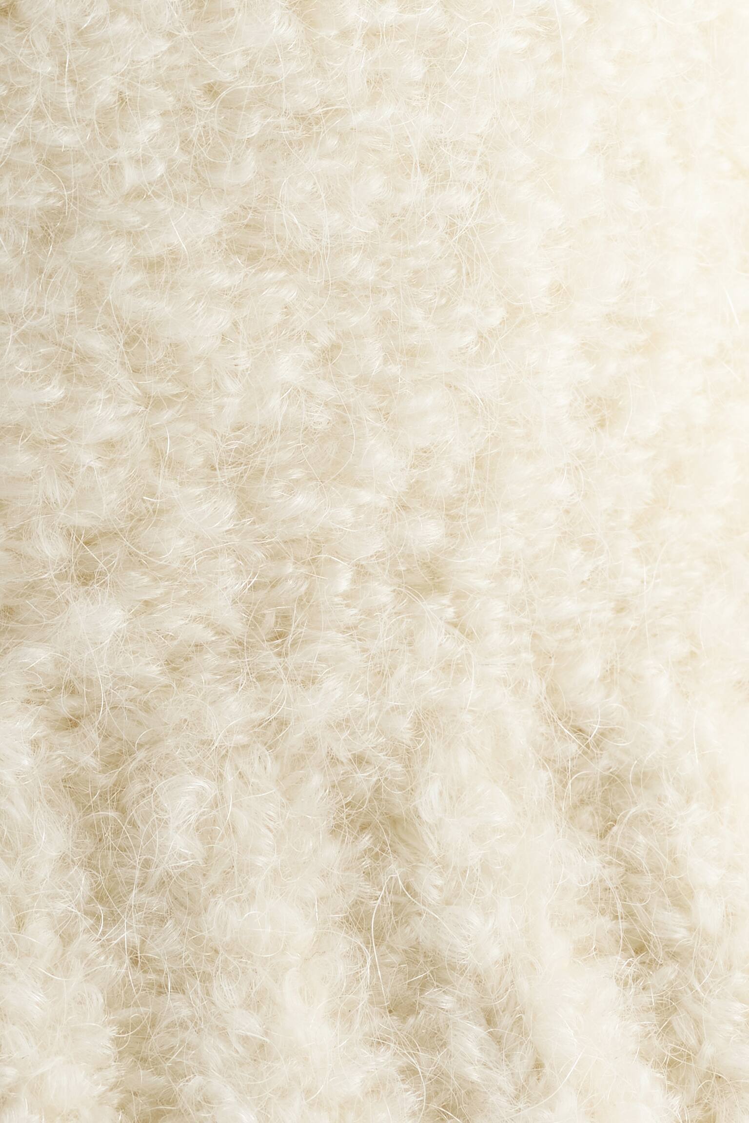 Cappello da pescatore in misto mohair - Bianco - 2