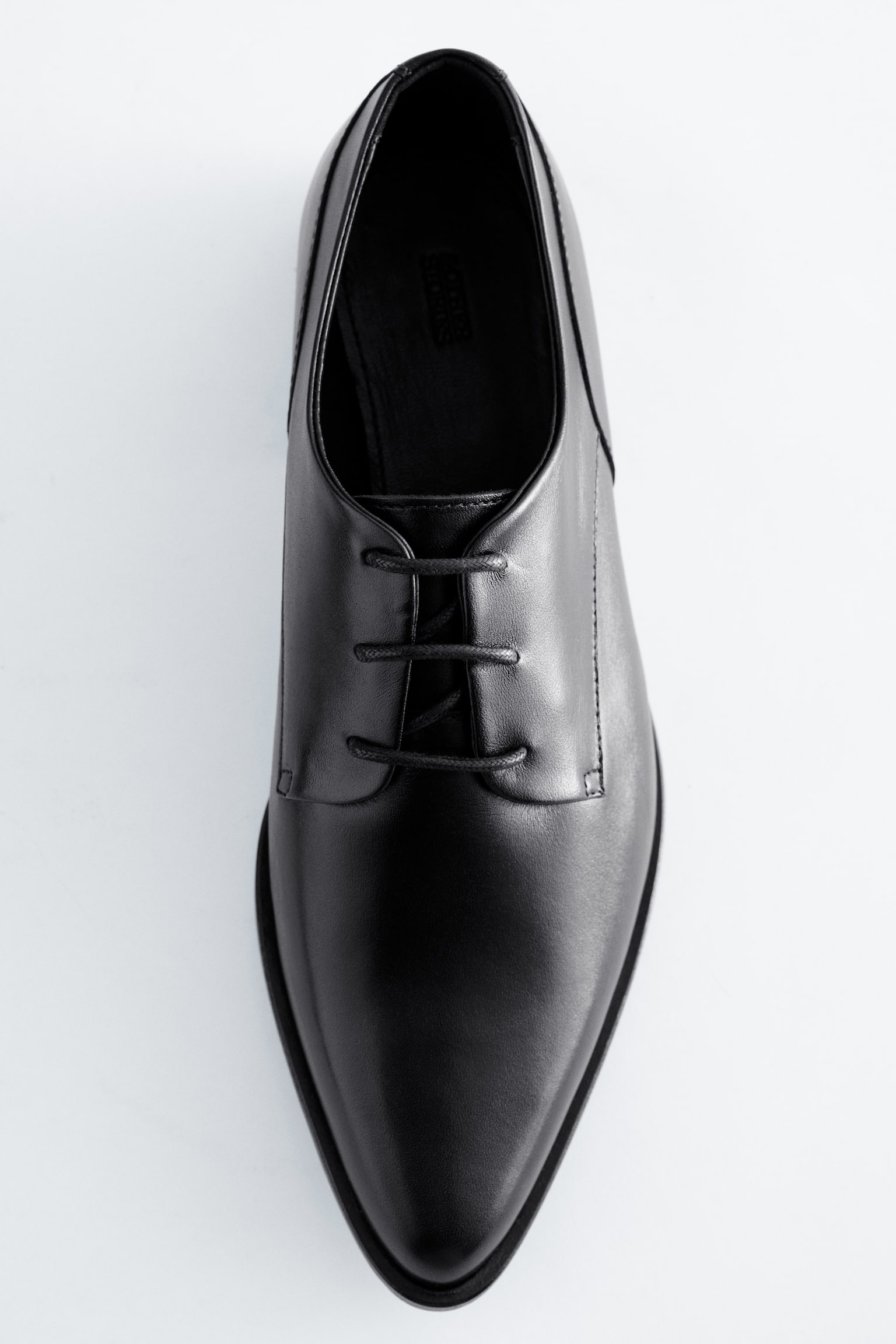 Leren Derby-schoenen - Zwart - 3