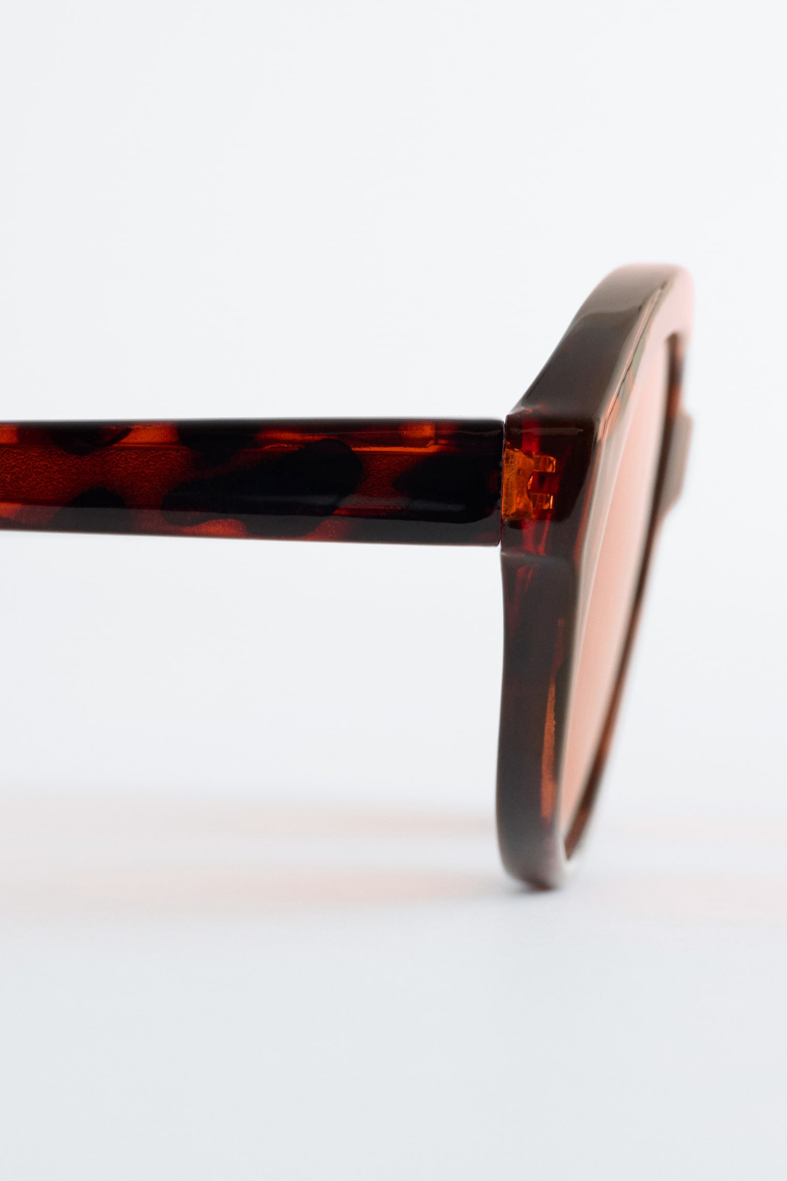 Ovale Sonnenbrille - Braun/Schildpatt/Grün/Braun/Schwarz - 4