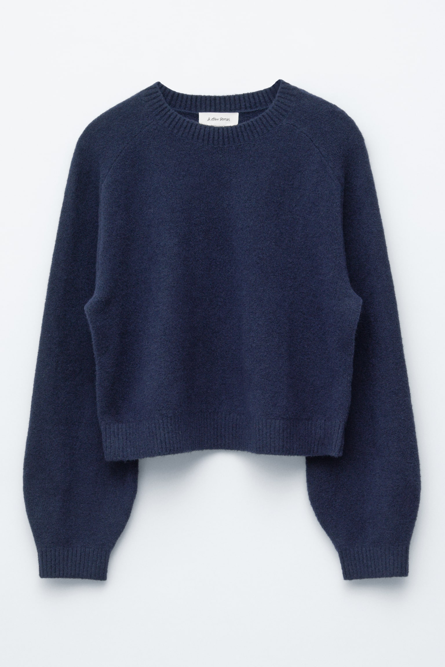 Gestrickter Pullover - Dunkelblau/Hellrosa/Schwarz/Beige/Dunkelbraun/Hellgrün/Hellgrau/Dunkles Türkis/Dunkelrot - 2