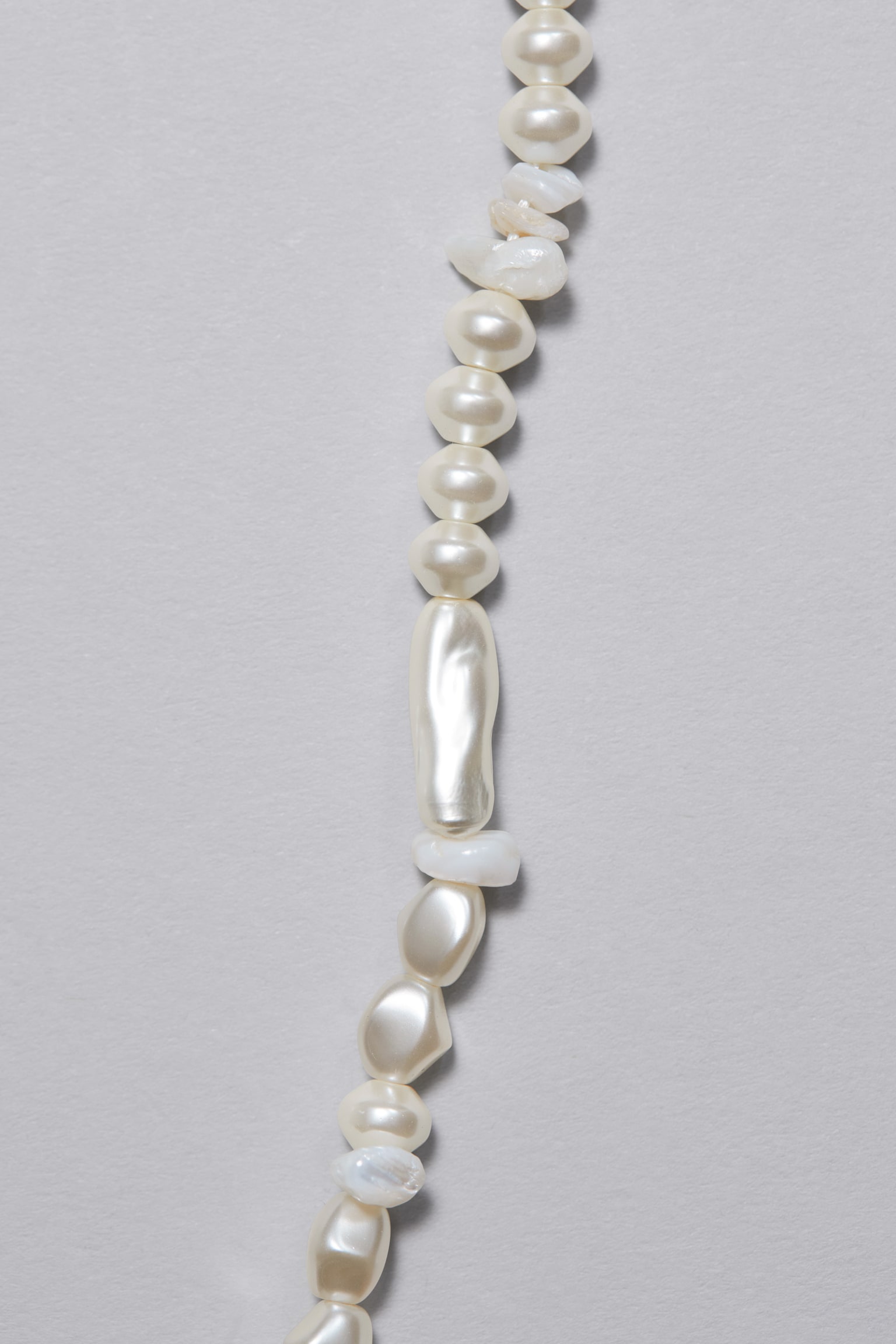 Mixed Pearl Necklace - Pearl - 3