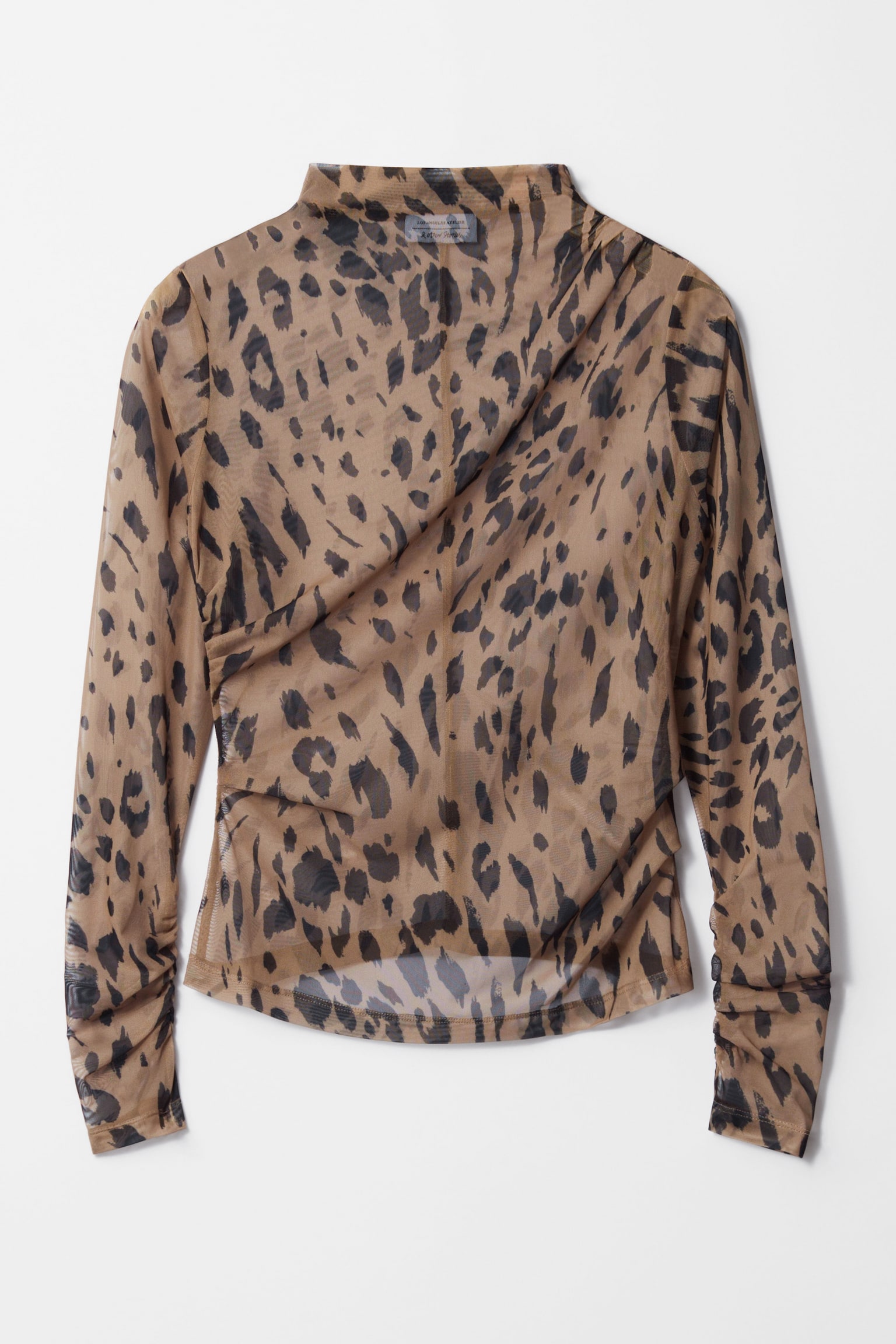 Sheer Top - Leopard - 2