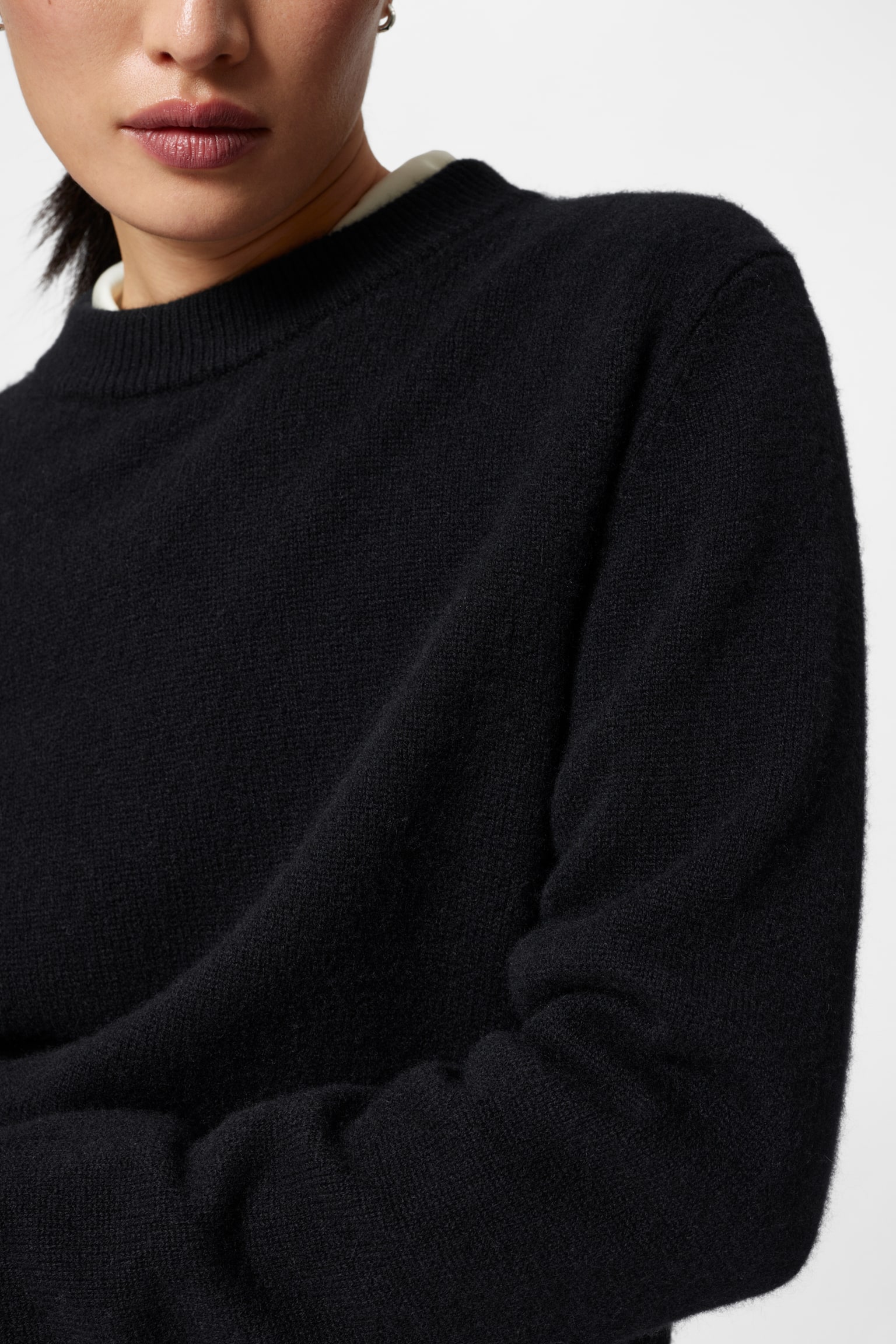 Cashmere Jumper - Black/Mole/Pink/Grey - 6