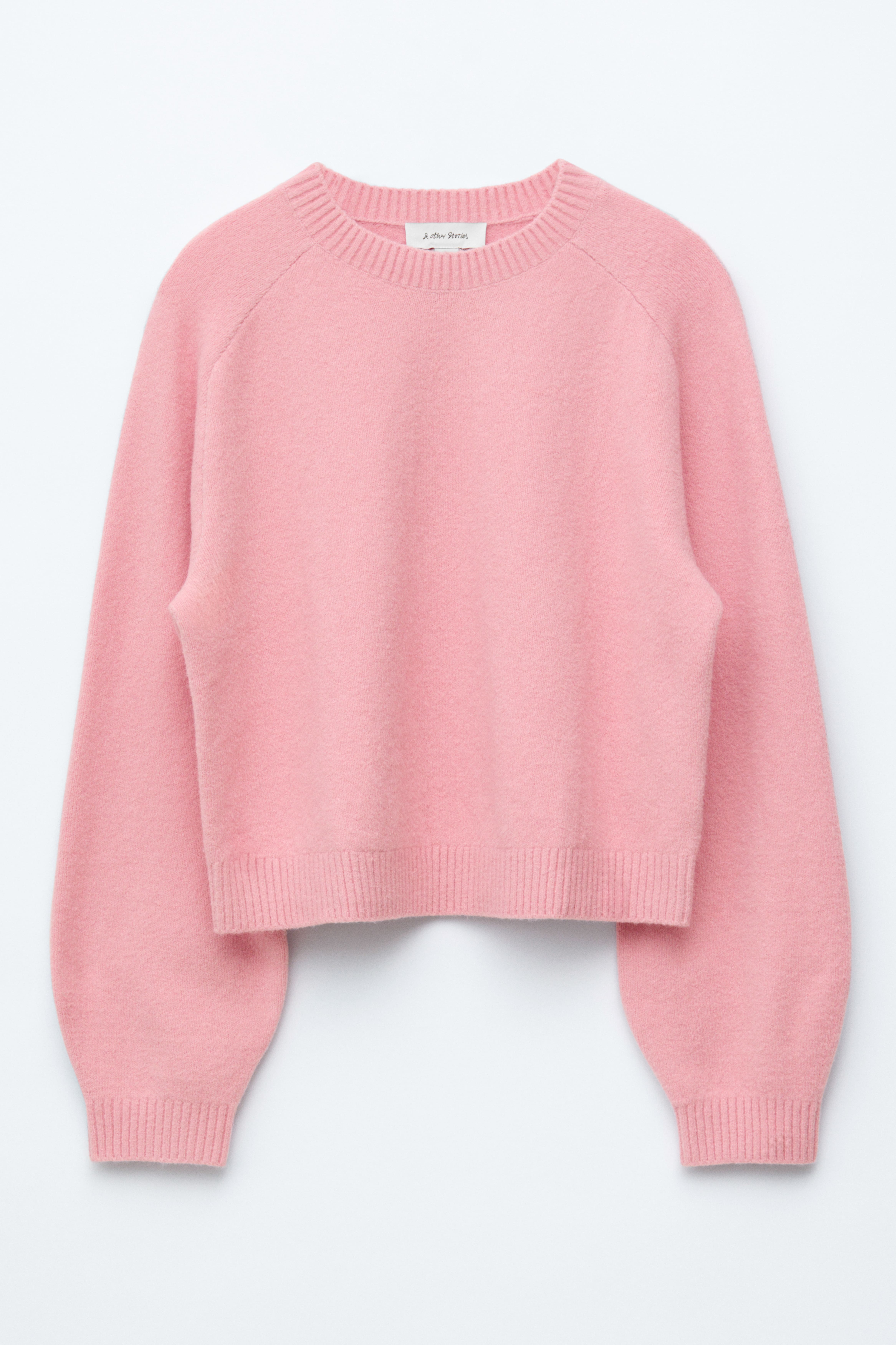 Gestrickter Pullover - Hellrosa/Dunkelblau/Schwarz/Beige/Dunkelrot/Hellgrau/Dunkelbraun/Hellgrün/Dunkles Türkis