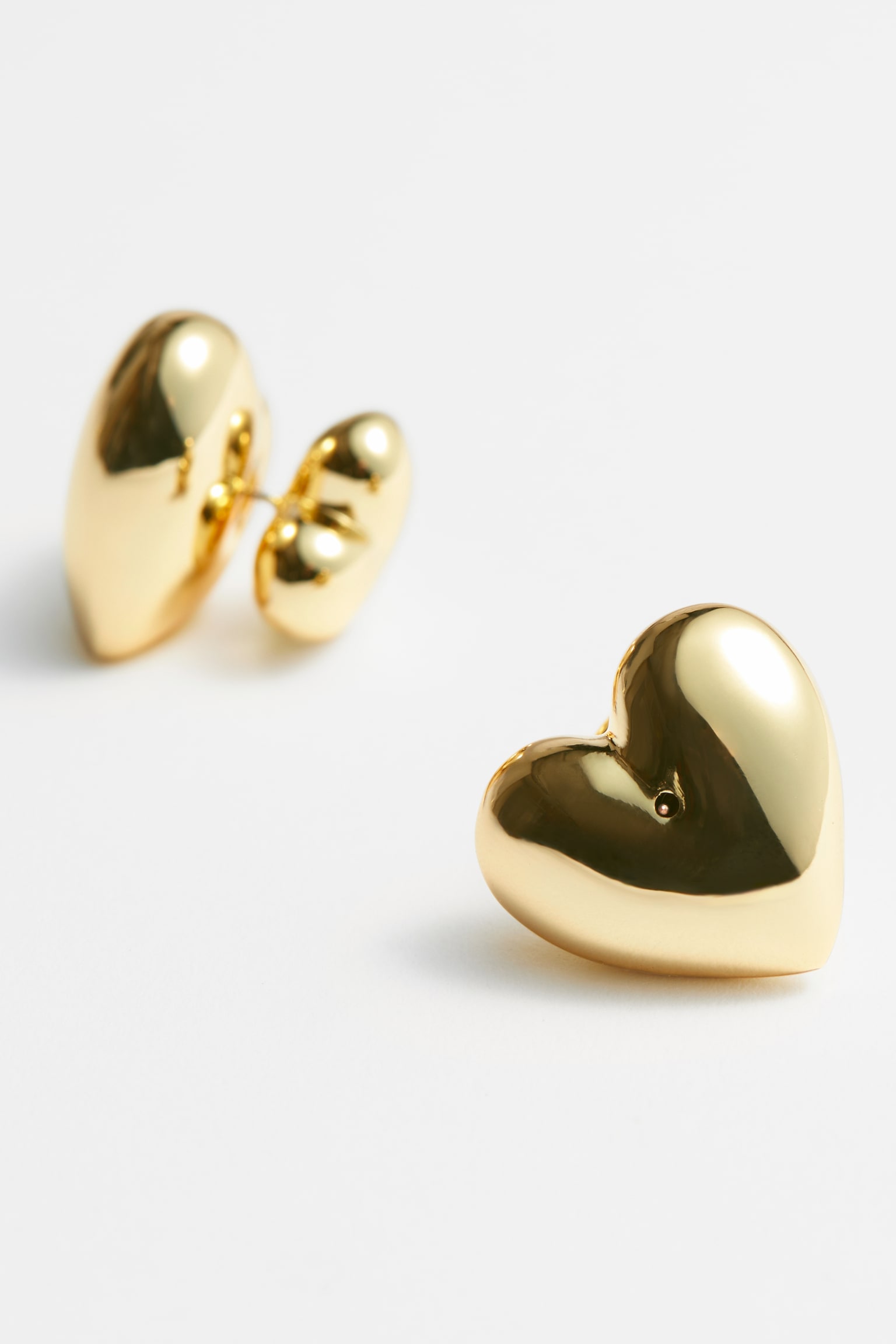 Heart Earrings - Gold/Silver