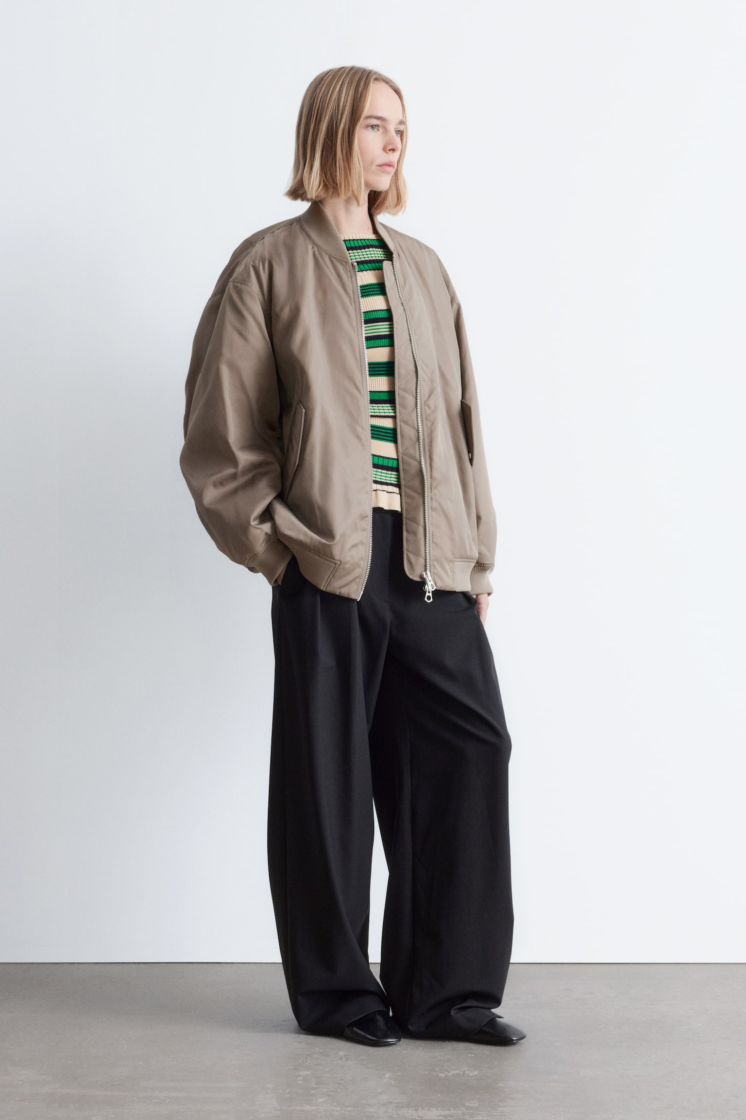 Lang bomberjack - Kakigroen - 9