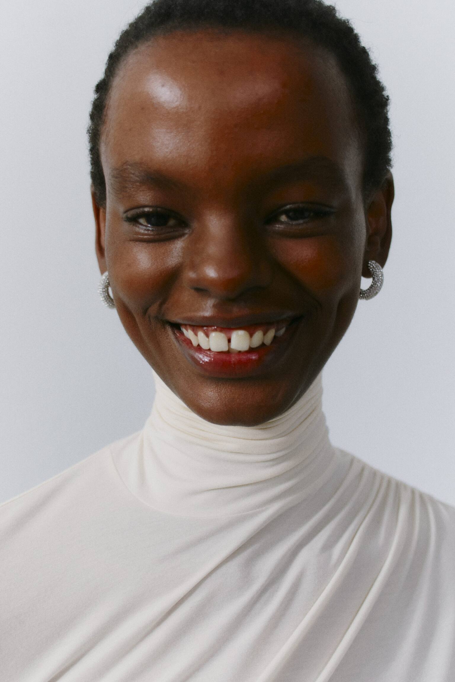 Oorringen met kristallen - Zilver - 4