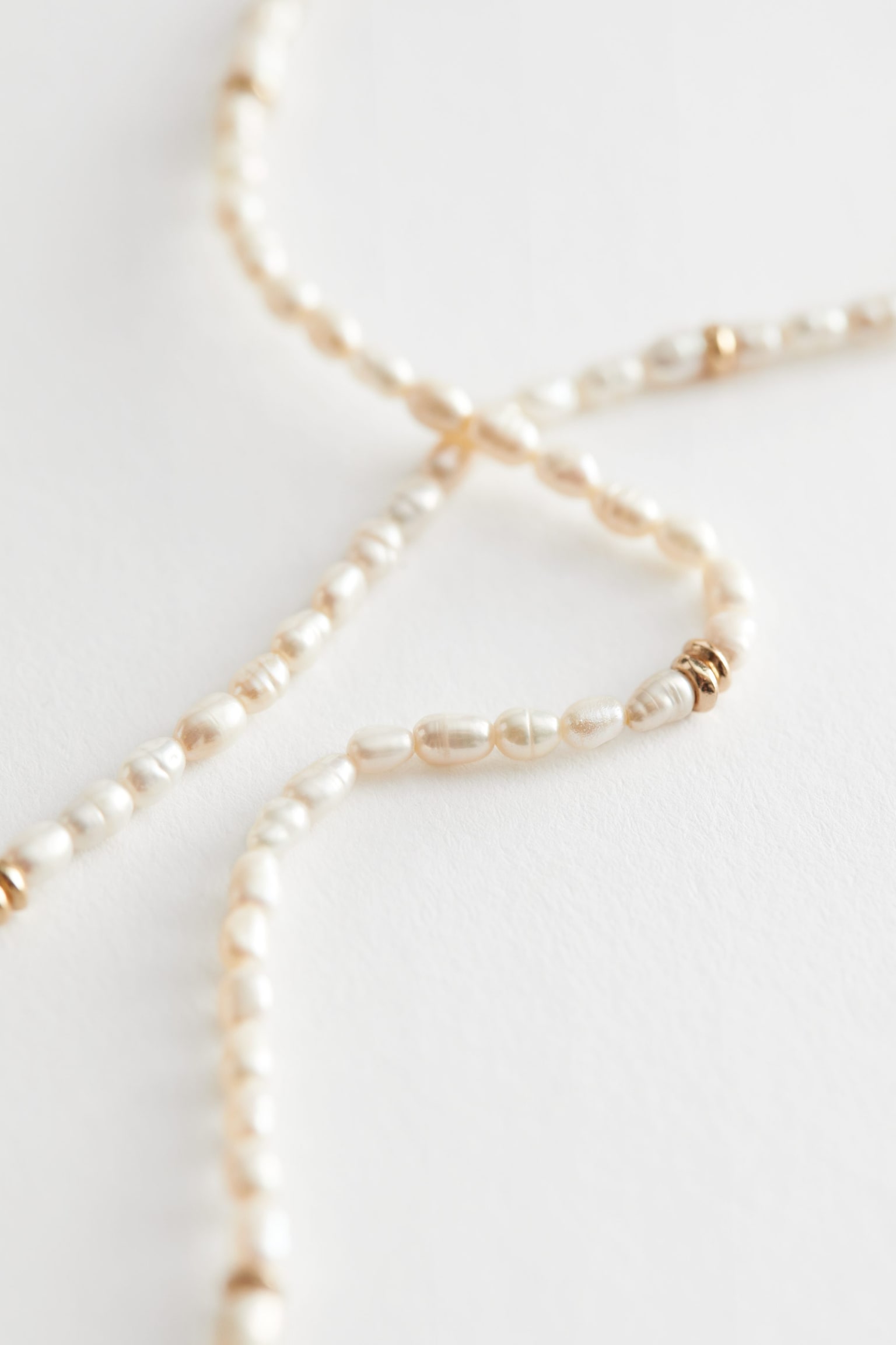 Náhrdelník s říčními perlami - Pearl - 2