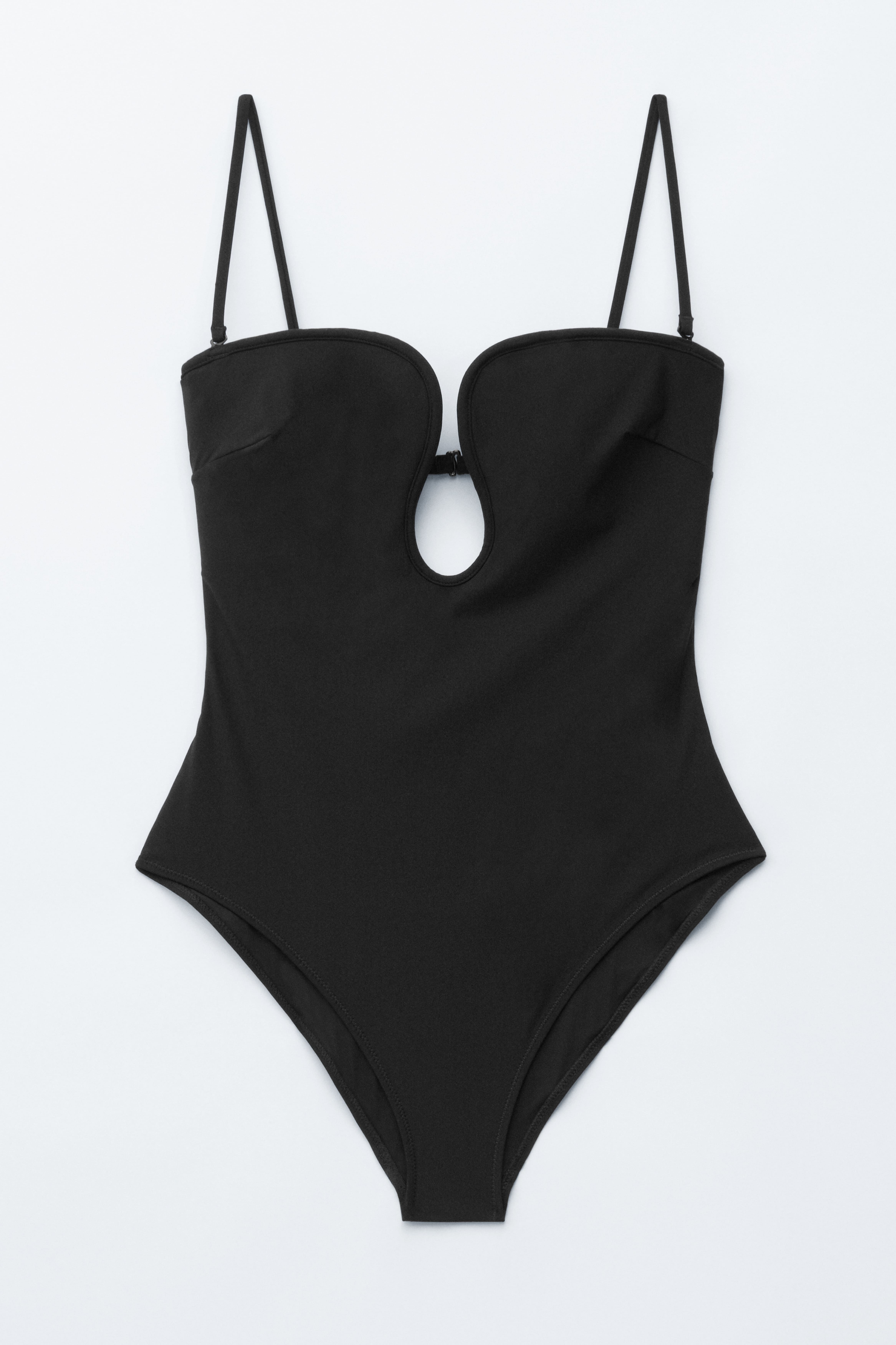 Badpak met U-vormige beugel - Zwart