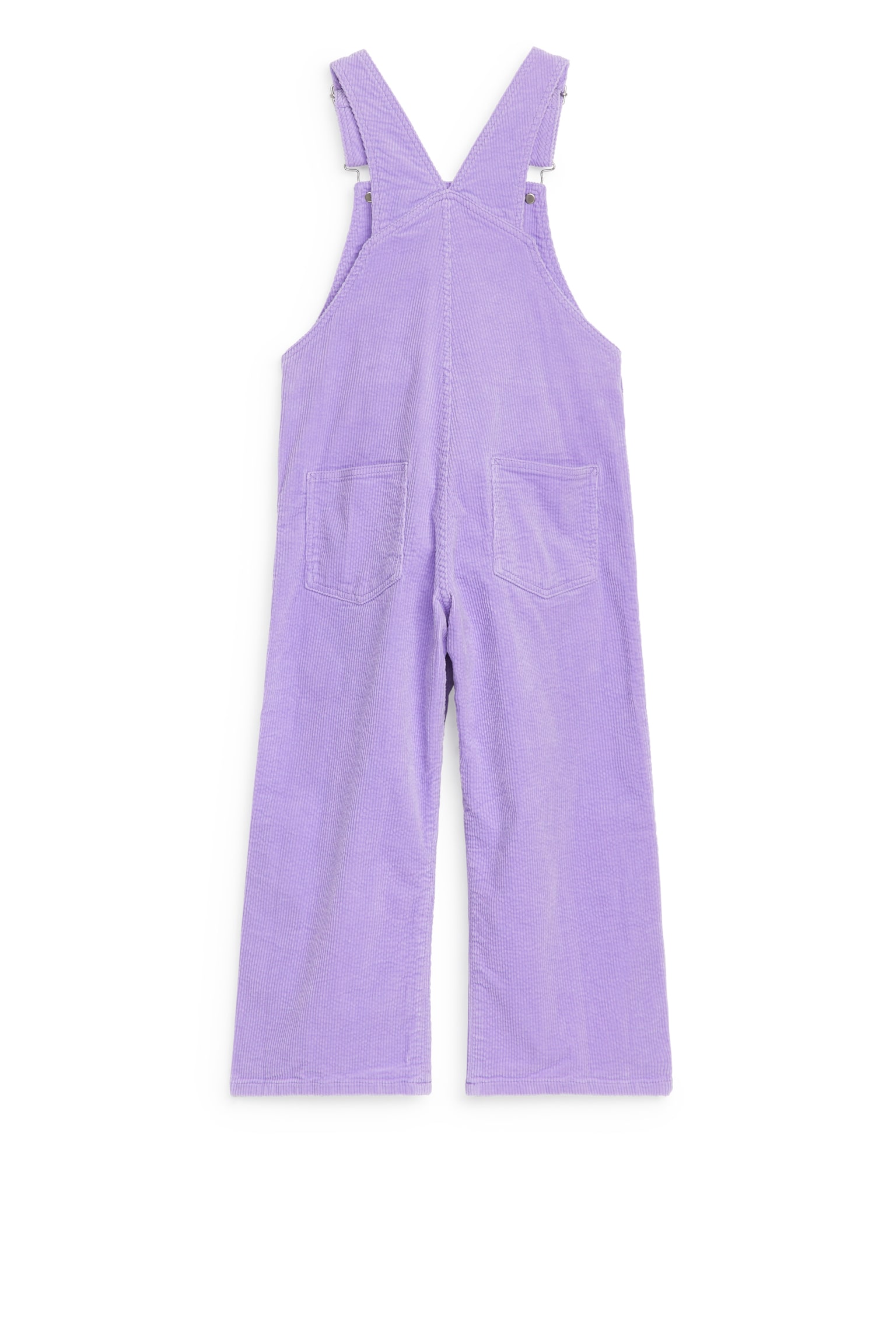 Corduroy Dungarees - Lilac - 3