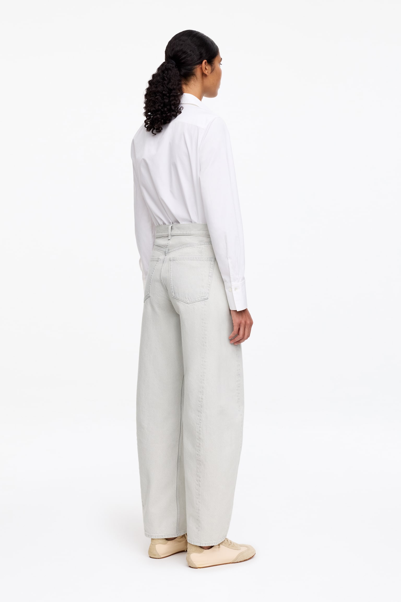 BLOOM barrel-leg jeans - Off-white/Svart/Blå/Mellanblå/Vit/Svart - 3