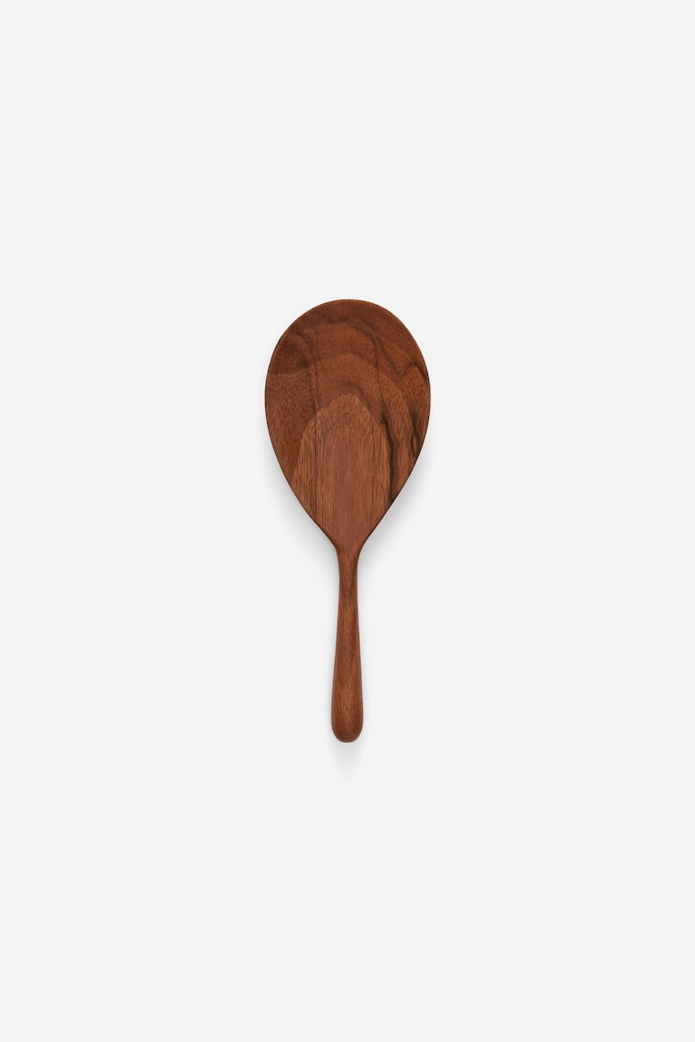 6 Cuillères En Bois De Hêtre 30,5 Cm - Cuillères De Cuisine Antirayures | Pour Cuisiner, Mélanger, Servir