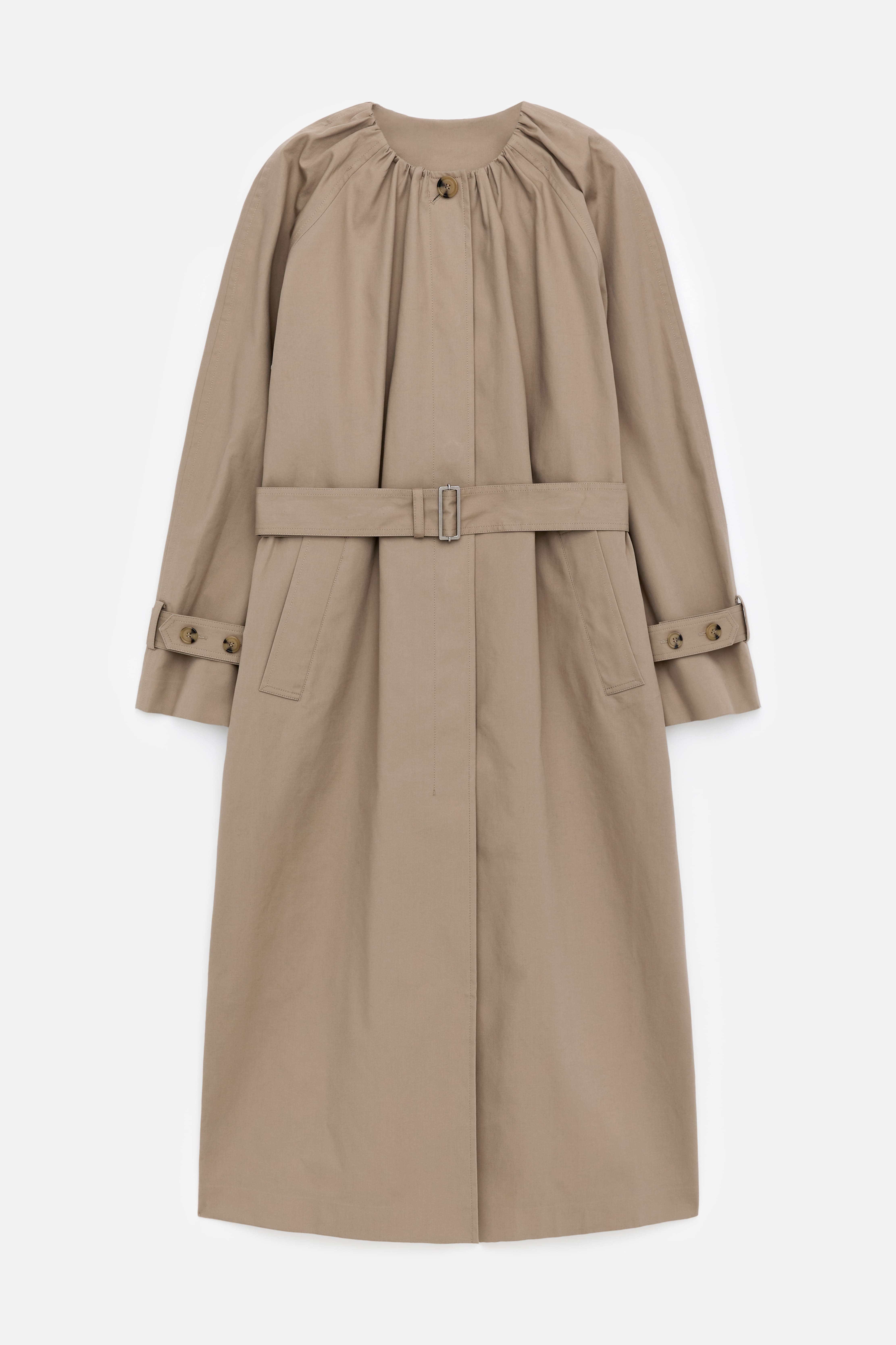 Katoenen jas - Beige