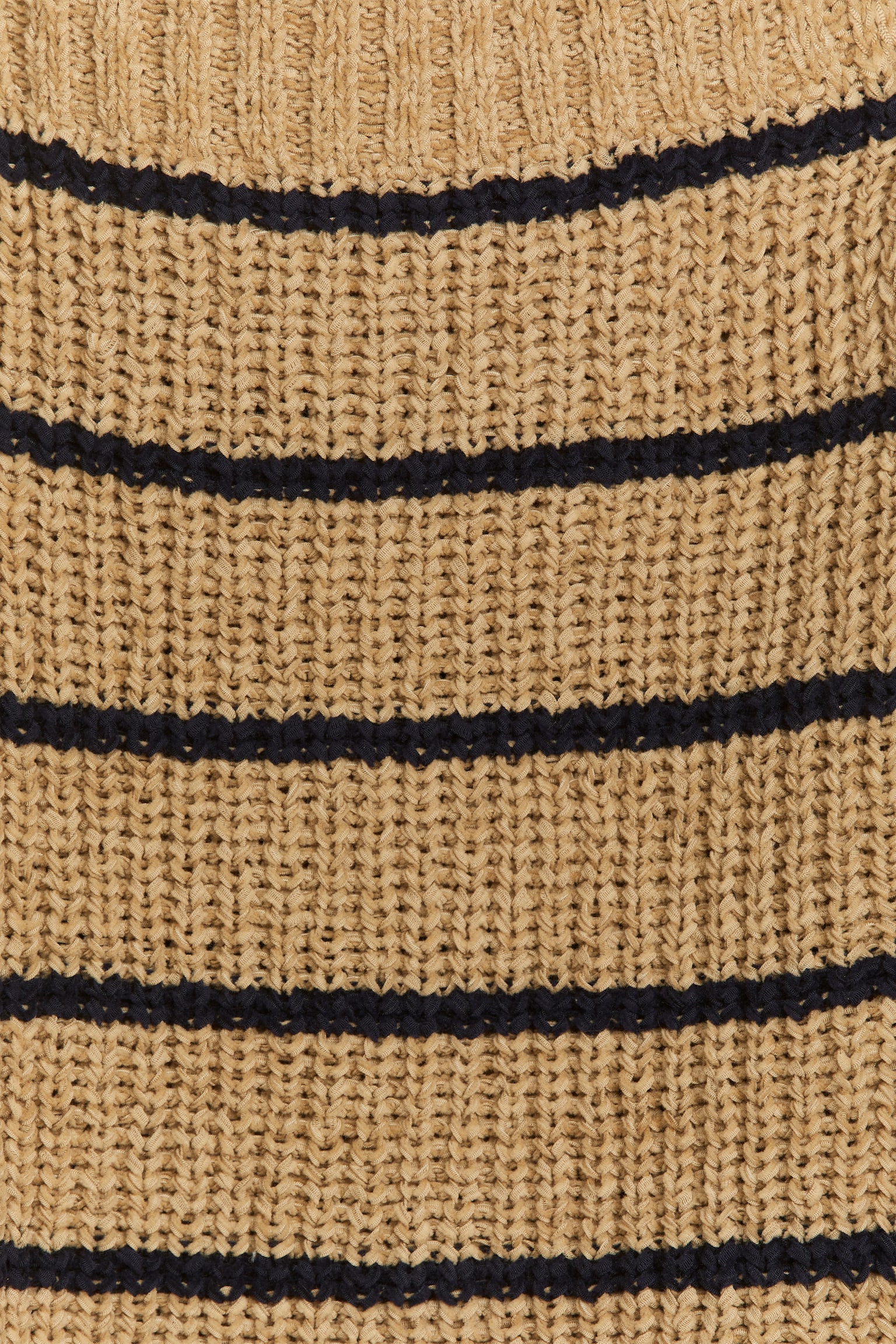 Boat Neck Jumper - Beige - 2