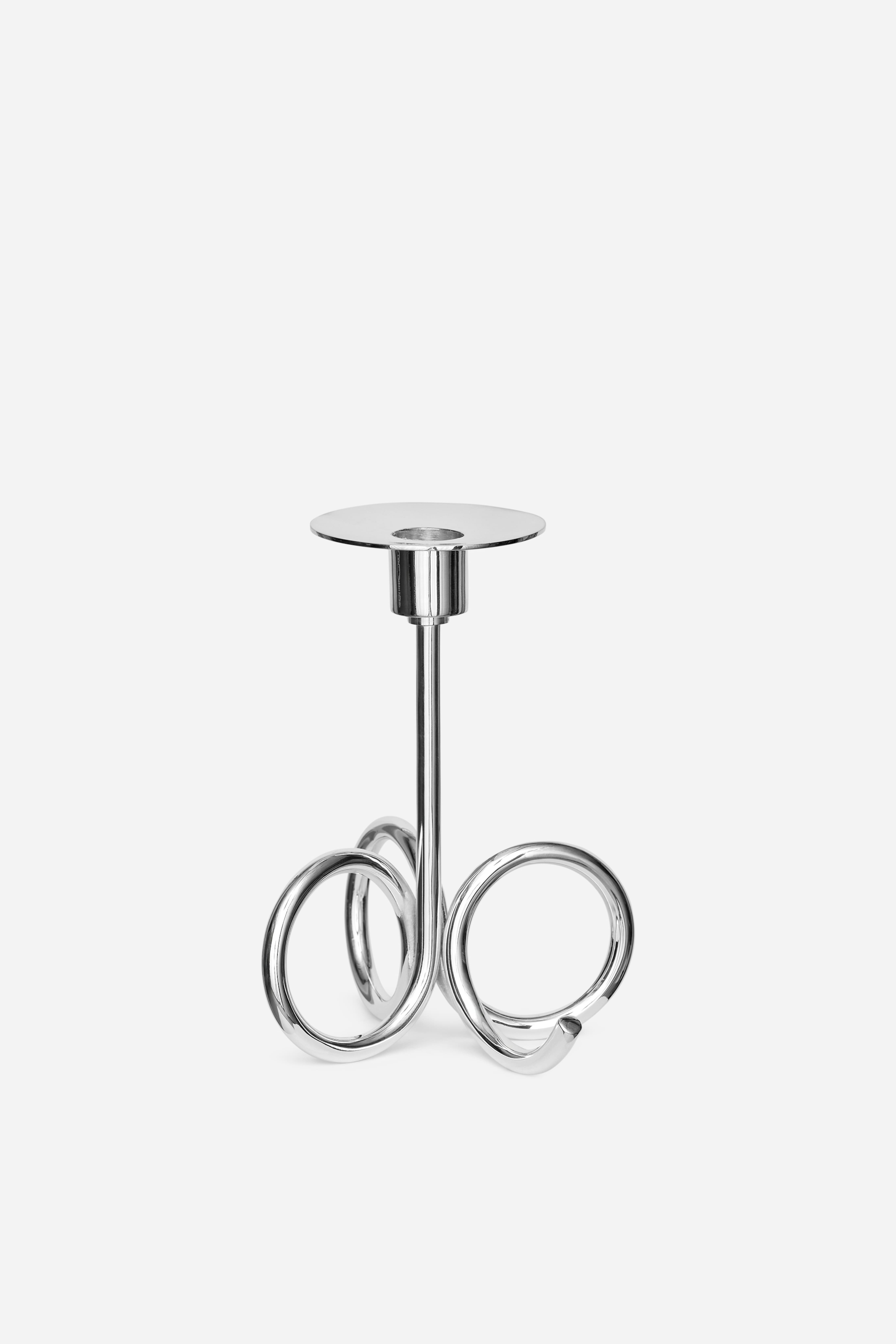 Bougeoir plaqué argent - Argent