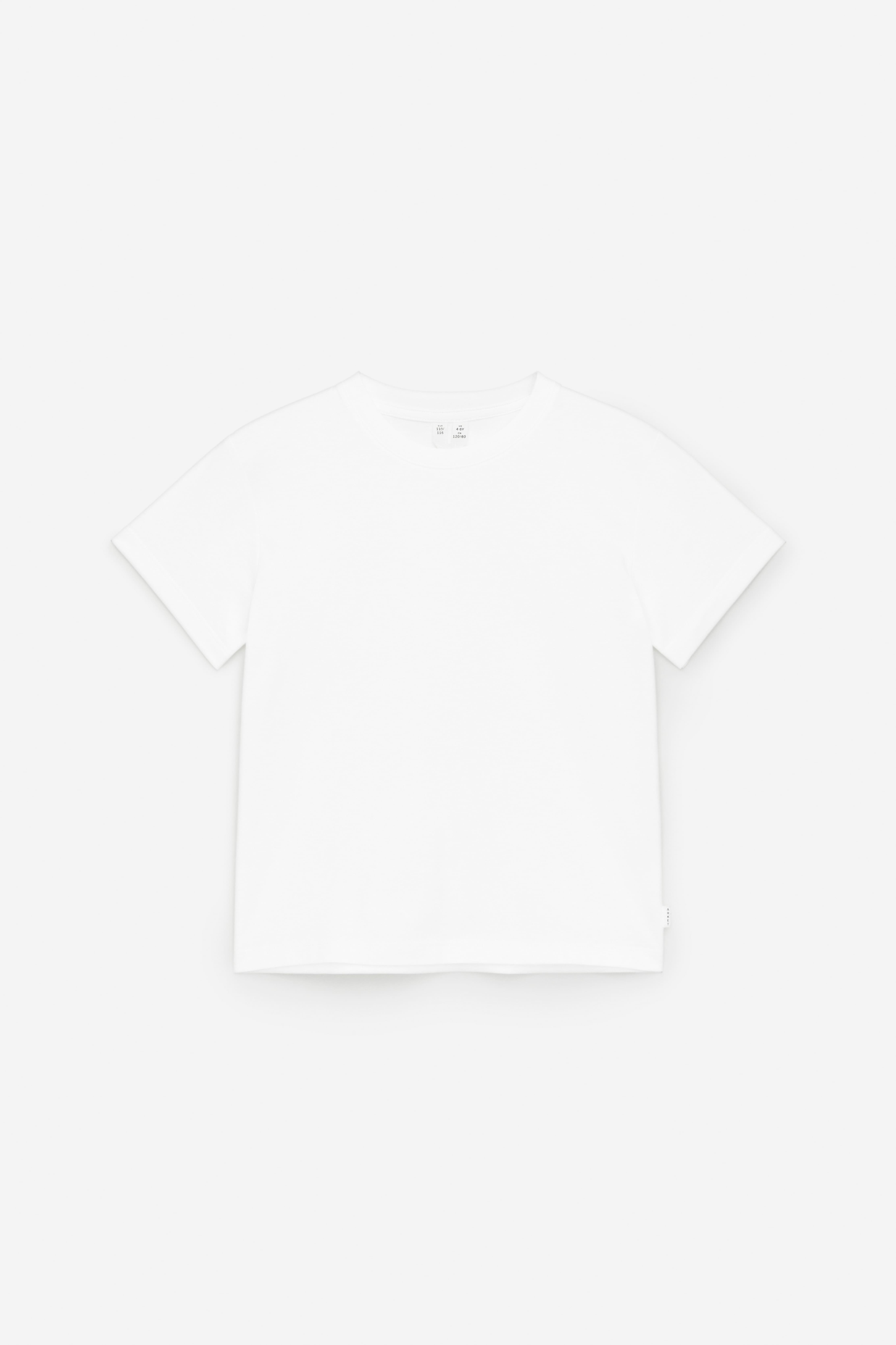 T-shirt col rond - Blanc/Mauve/Gris chiné/Bleu foncé/Orange cendré