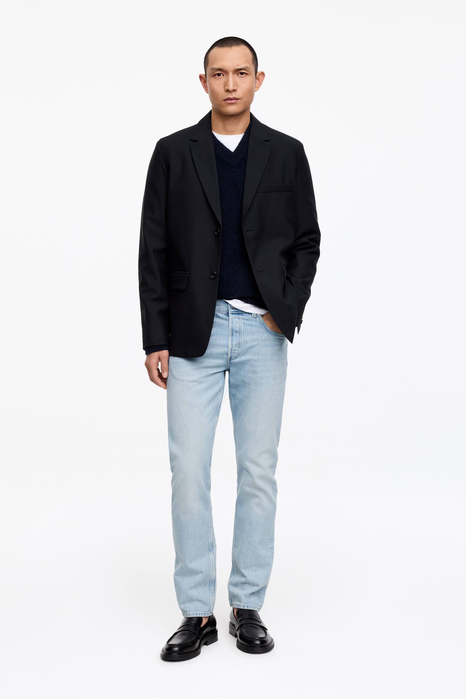 PARK raka jeans - Ljusblå/Grå/Mörkblå/Svart/Mörkgrå/Mörkblå - 1