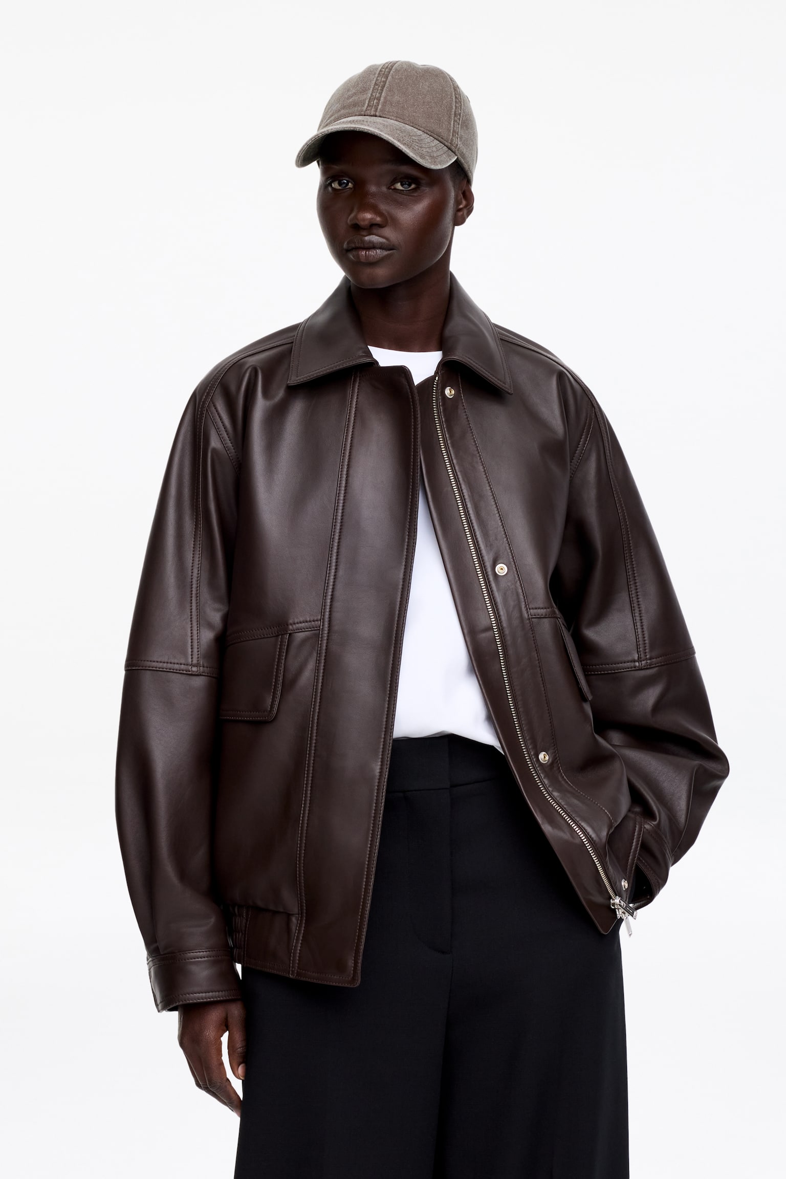 Pesty puuvillalippis - Pesty ruskea/Sininen - 3